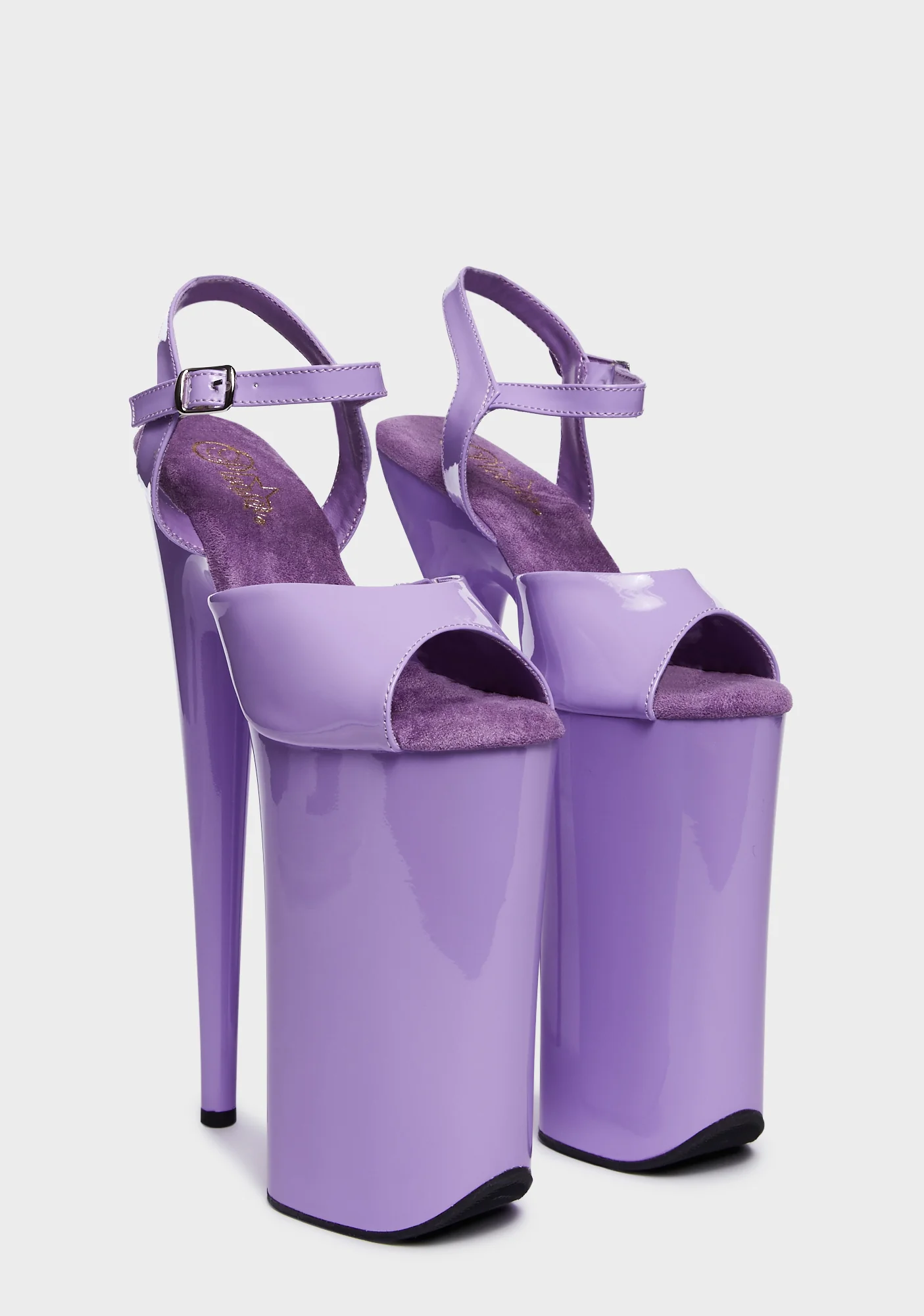 Beyond-009 Platform Heels - Lavender - Image 3