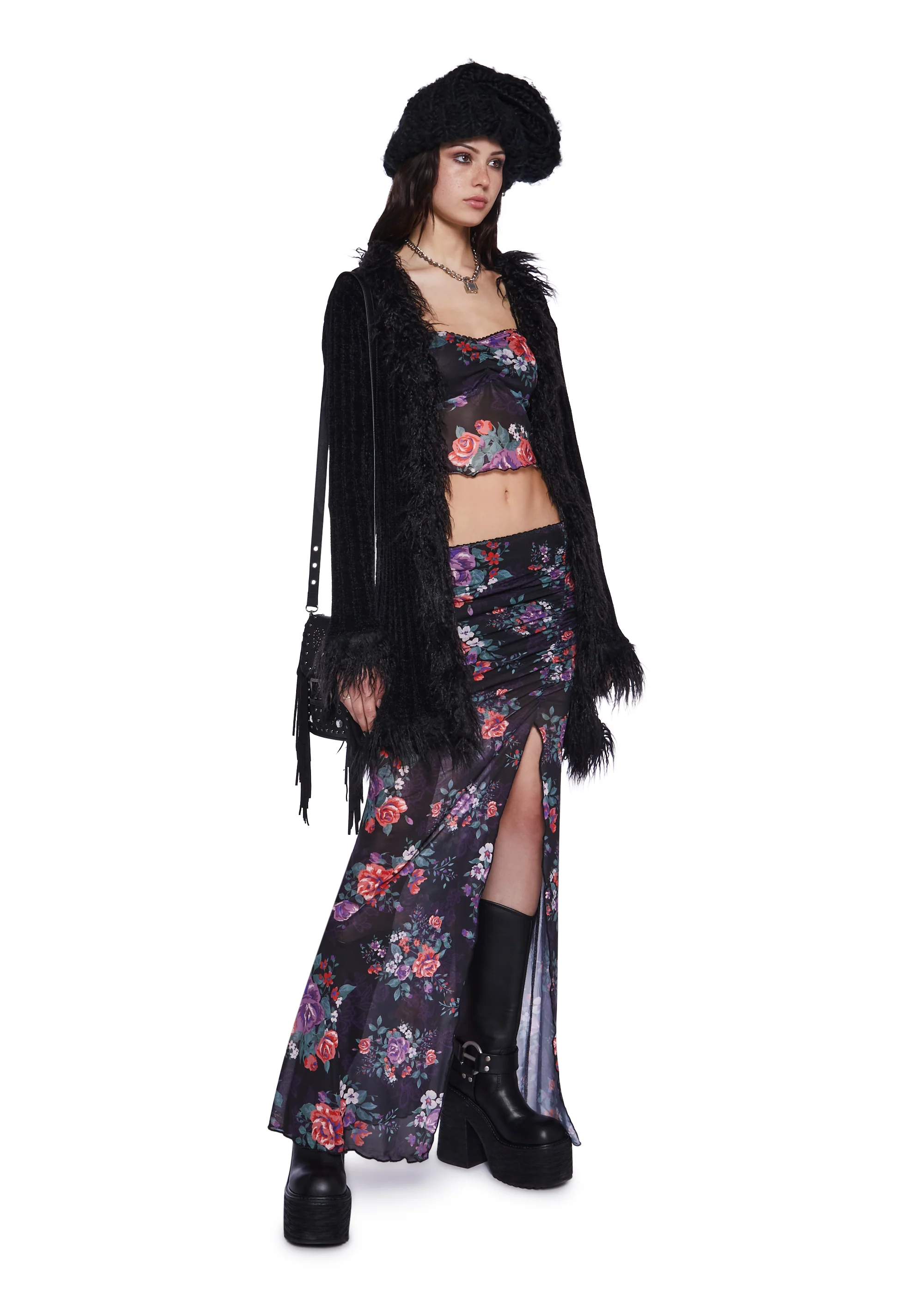Beyond The Garden Maxi Skirt Set - Image 2