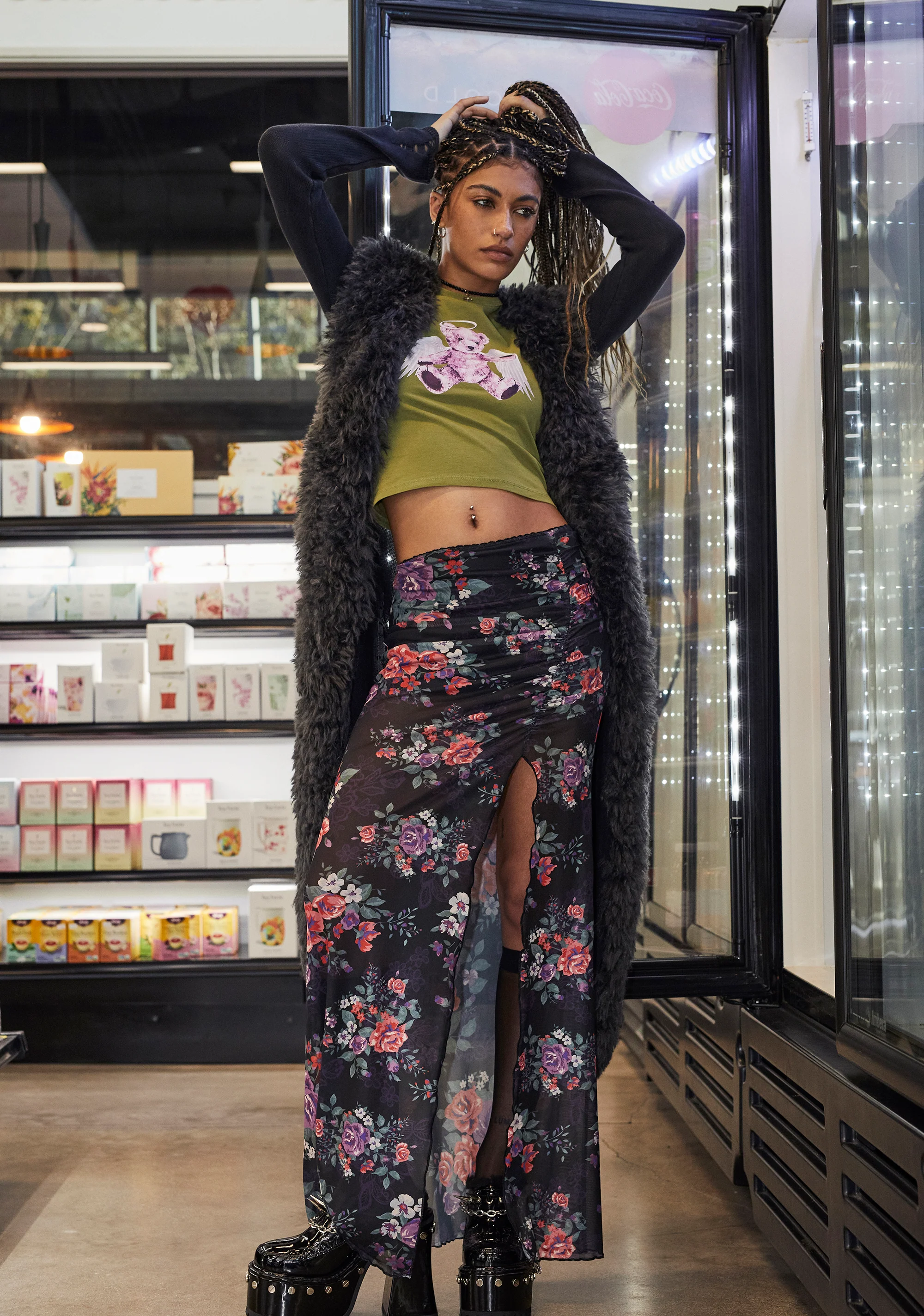 Beyond The Garden Maxi Skirt Set - Image 6