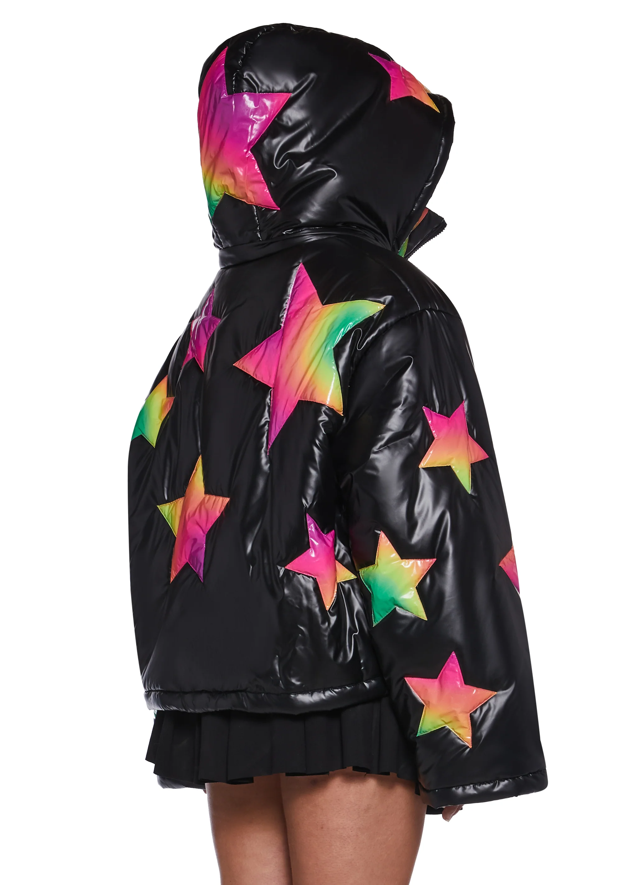 Beyond The Stars Puffer Jacket- Ombre - Image 10