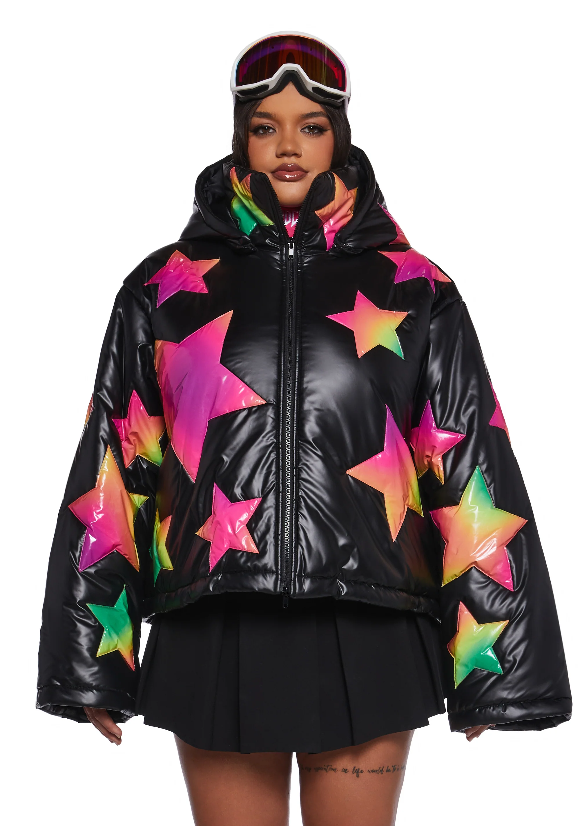 Beyond The Stars Puffer Jacket- Ombre - Image 11