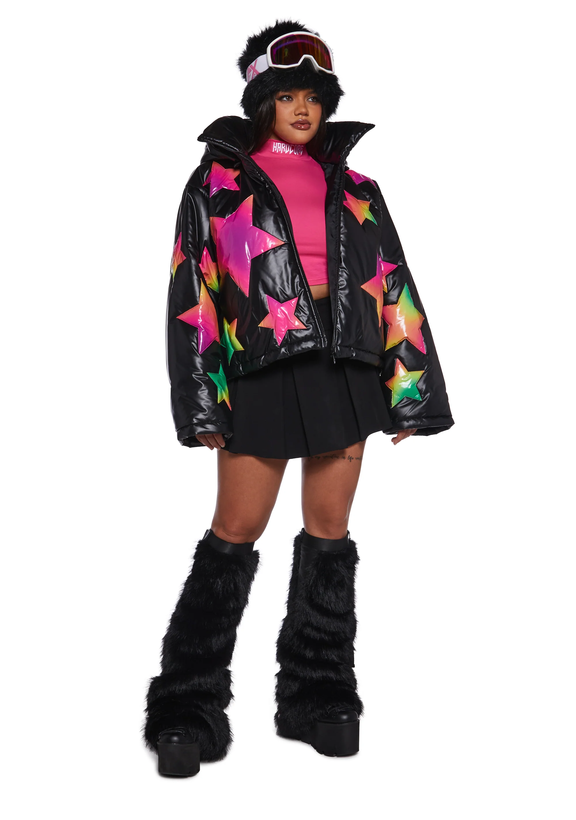 Beyond The Stars Puffer Jacket- Ombre - Image 8