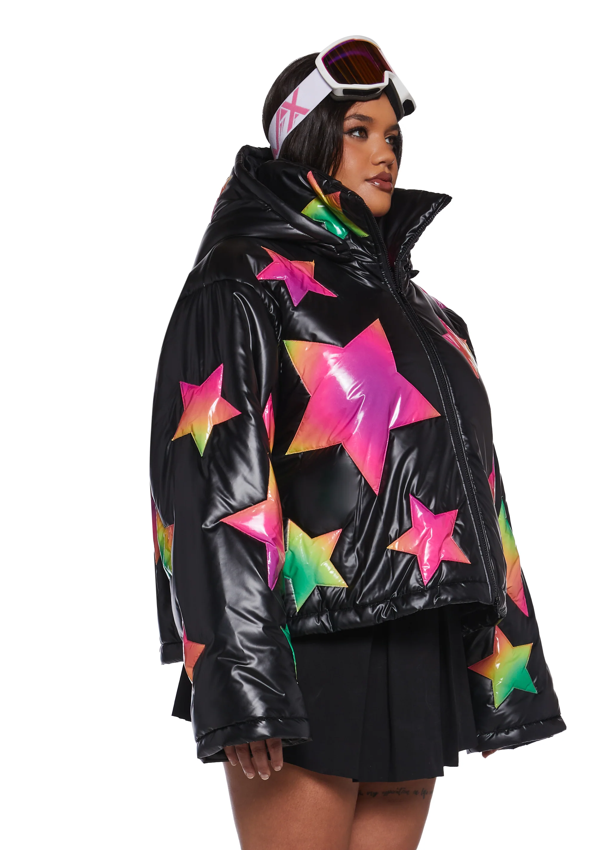 Beyond The Stars Puffer Jacket- Ombre - Image 9