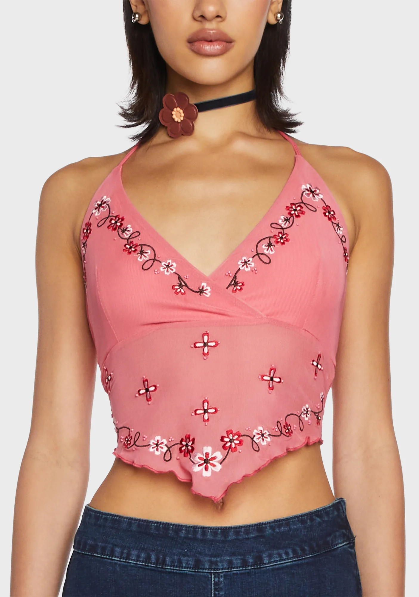 Big City Romance Halter Top - Image 2