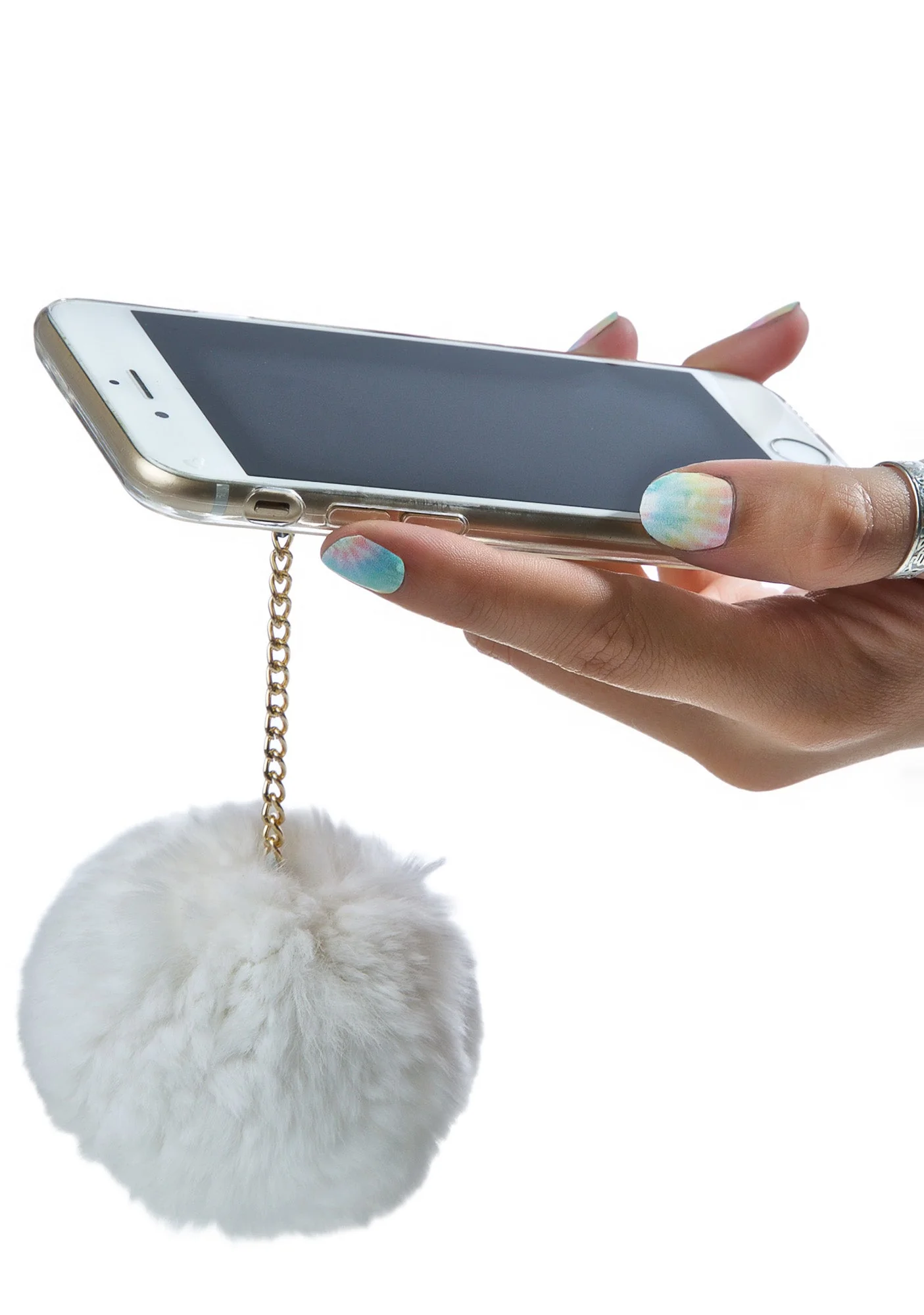Big Furball iPhone 6/6+ Case - Light Pink - Image 6