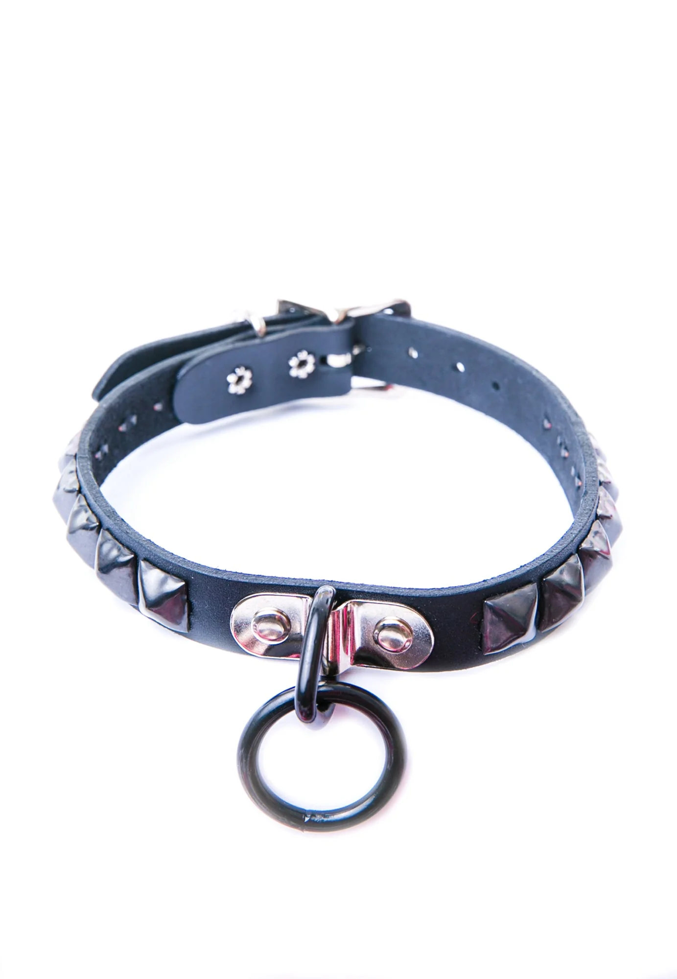 Big O Studded Choker - Silver - Image 10