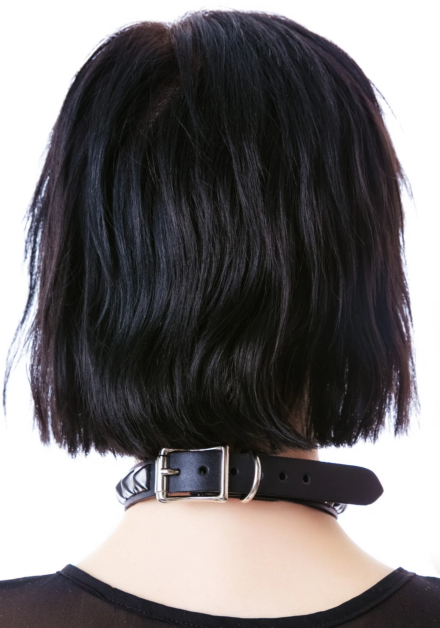Big O Studded Choker - Silver - Image 5