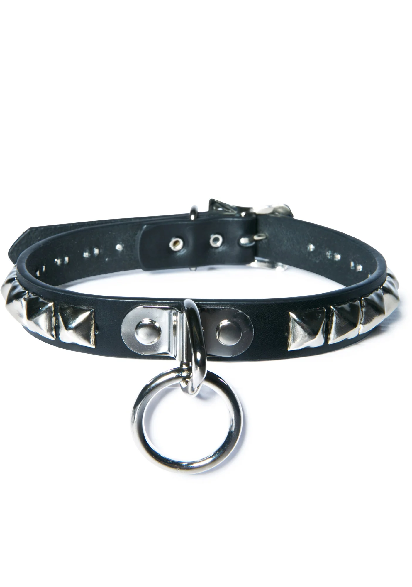 Big O Studded Choker - Silver - Image 6