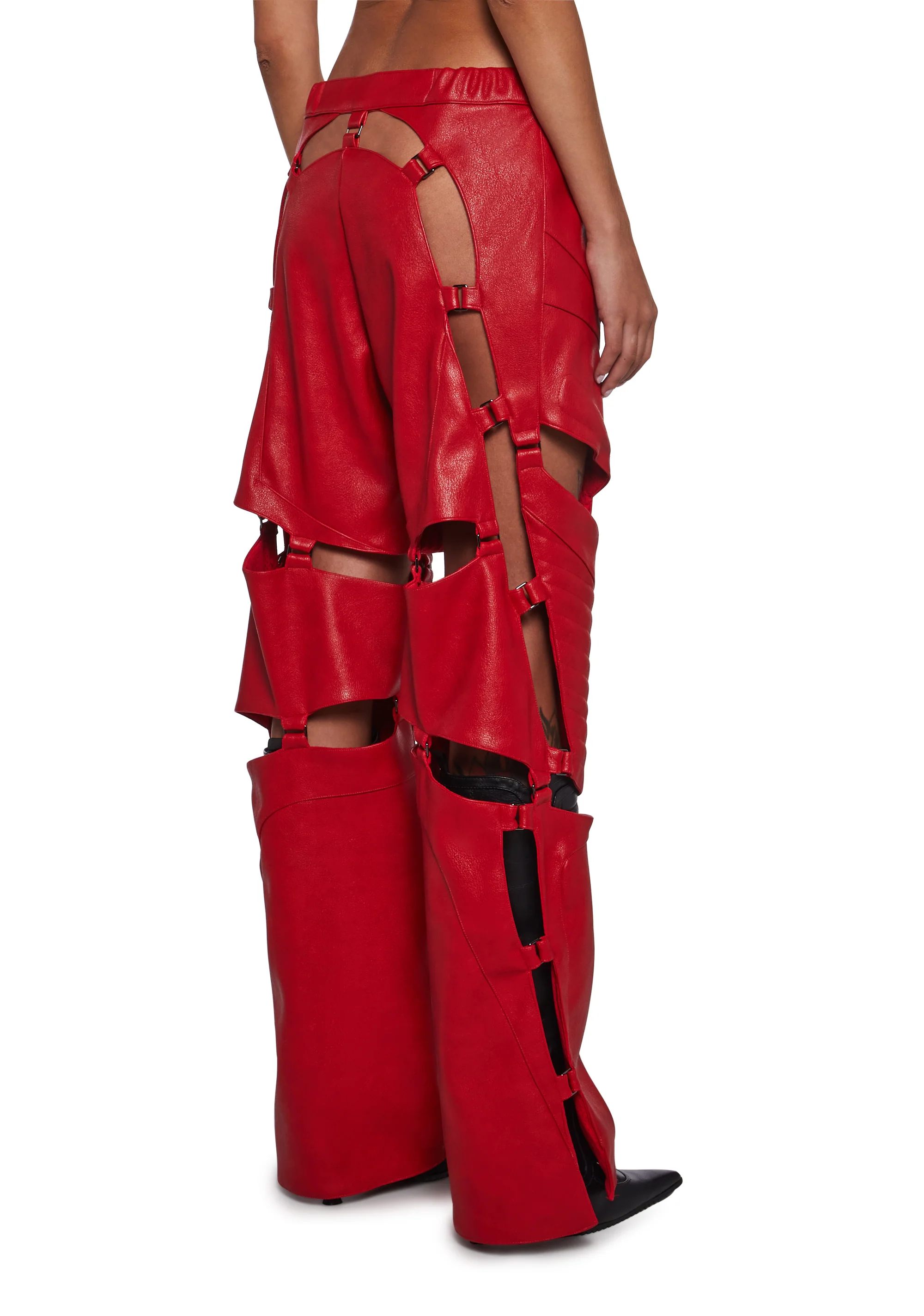 Biker Floating Pants - Red - Image 4