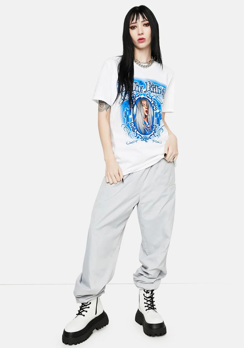 Billie Eilish Airbrush Graphic Tee - Image 3