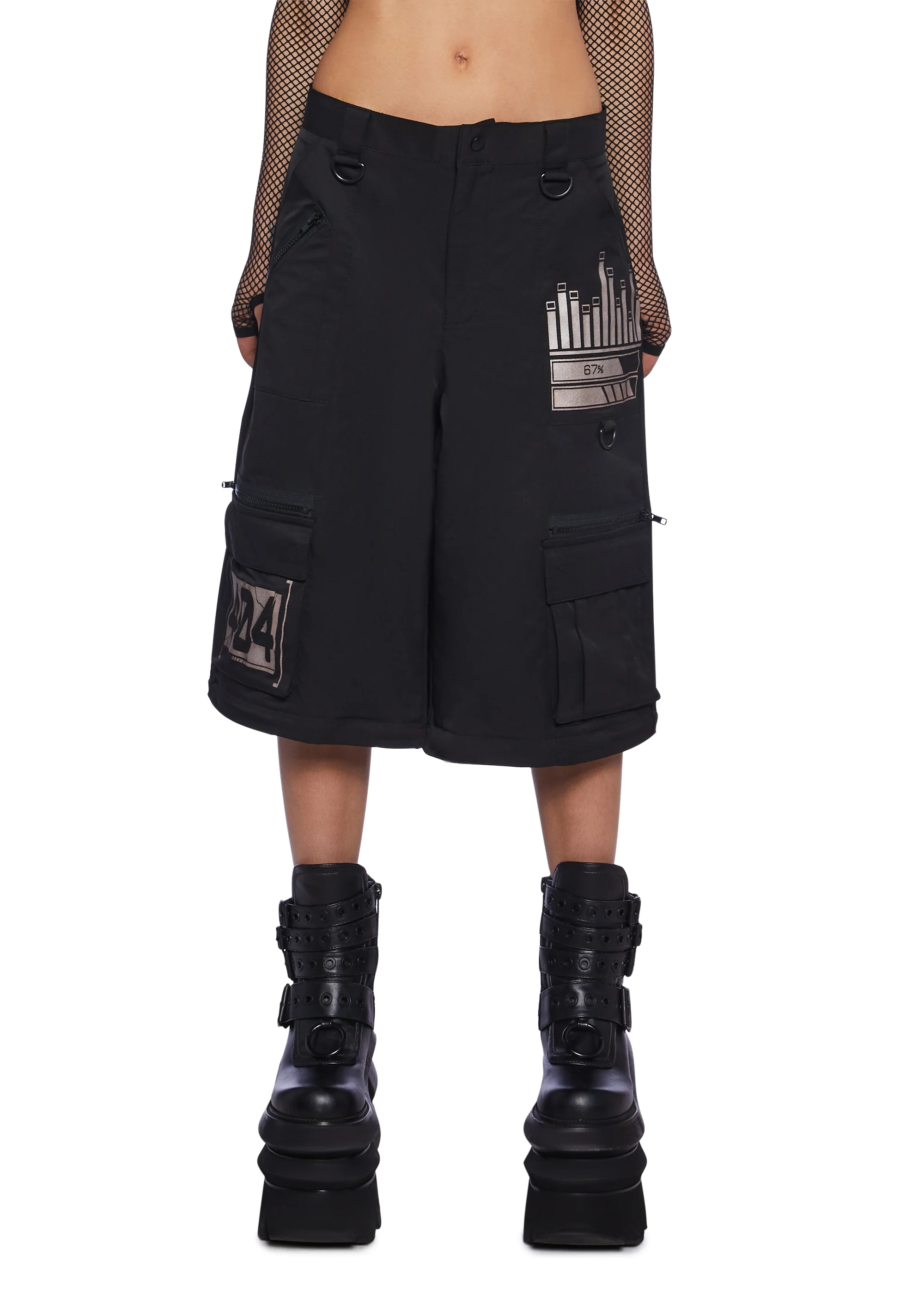 Binary Bliss Wide Leg Pants - Image 2