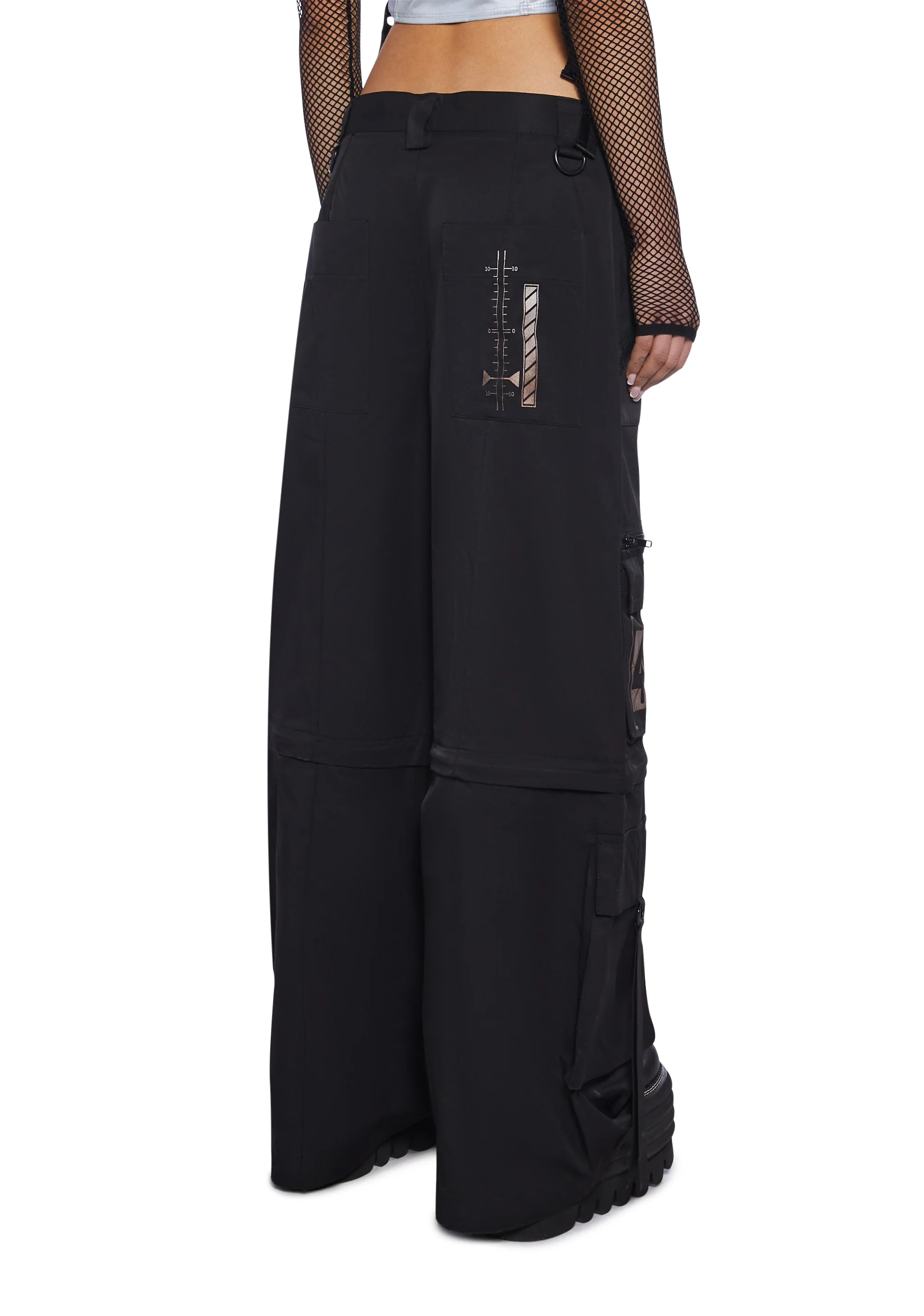 Binary Bliss Wide Leg Pants - Image 4