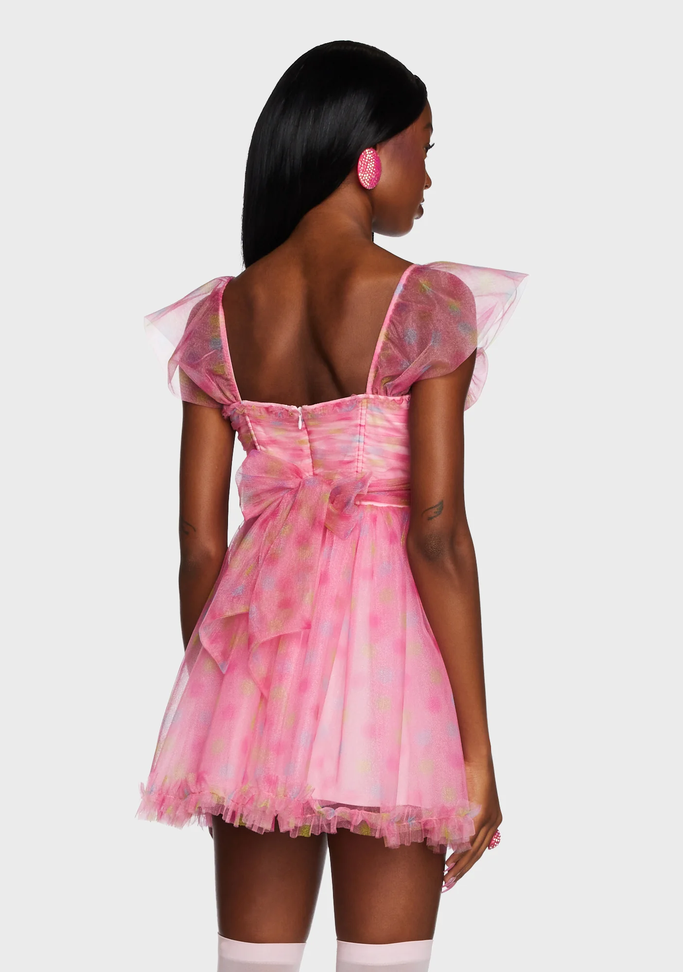 Birthday Wishes Mini Dress - Image 4
