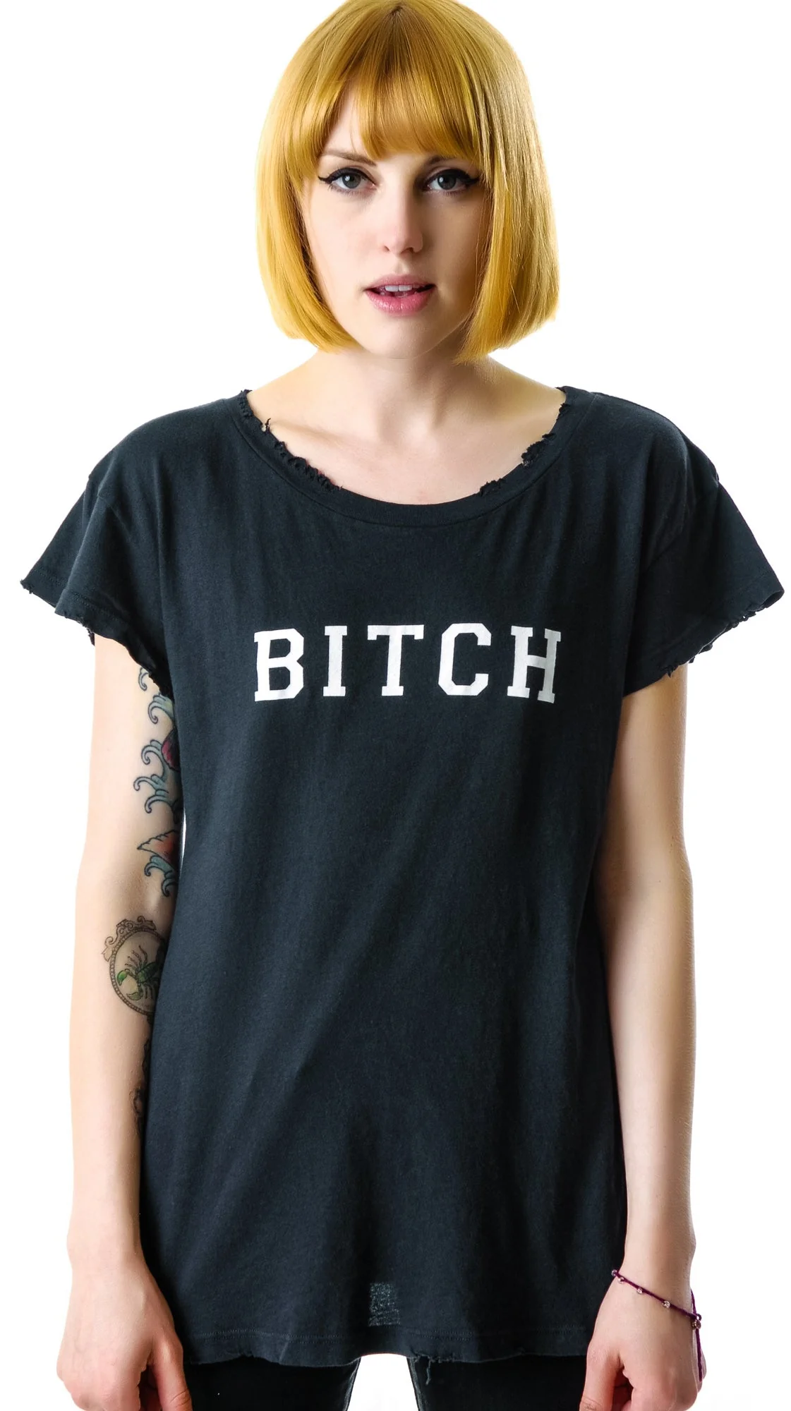 Bitch Hippie Crew - Light Pink - Image 5