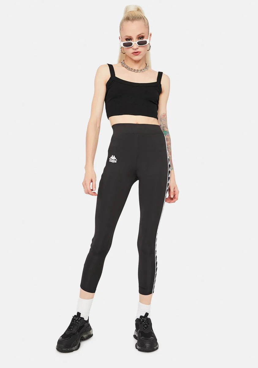 Black 222 Banda Barrio Leggings - Image 3