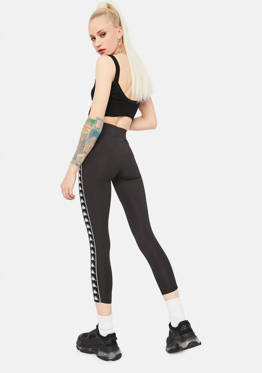 Black 222 Banda Barrio Leggings - Image 4