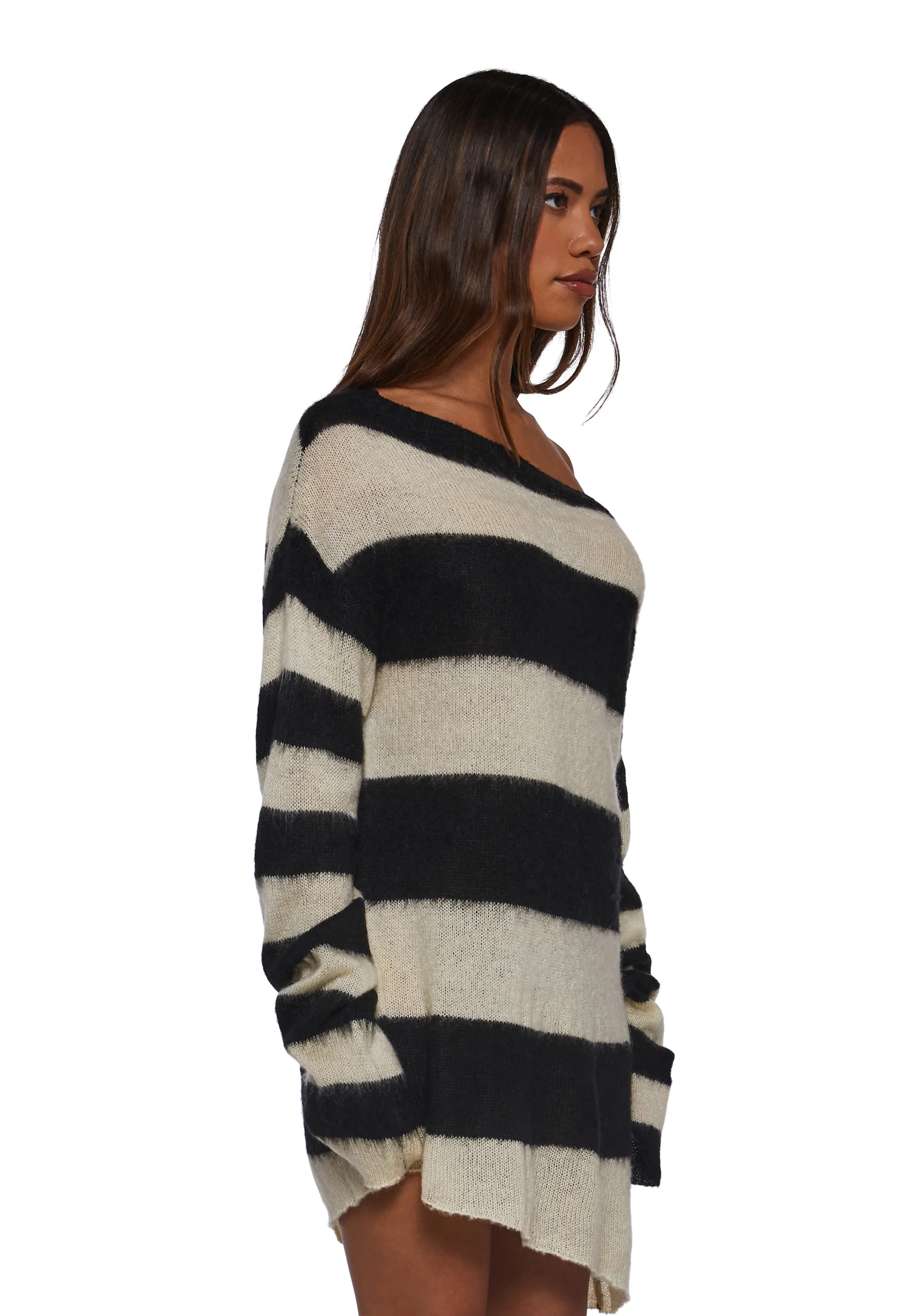 Voice Memos Striped Sweater - Image 3