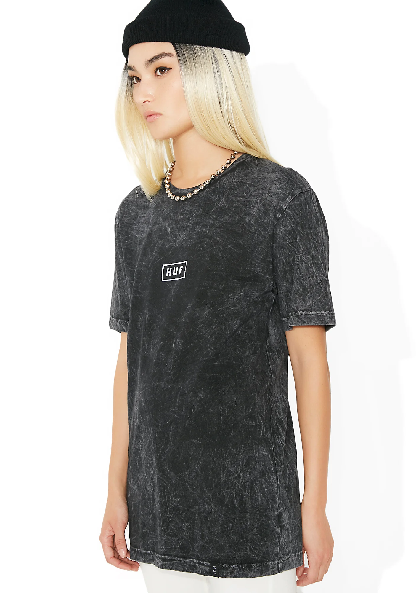 Black Bar Logo Overdyed Tee - Image 3