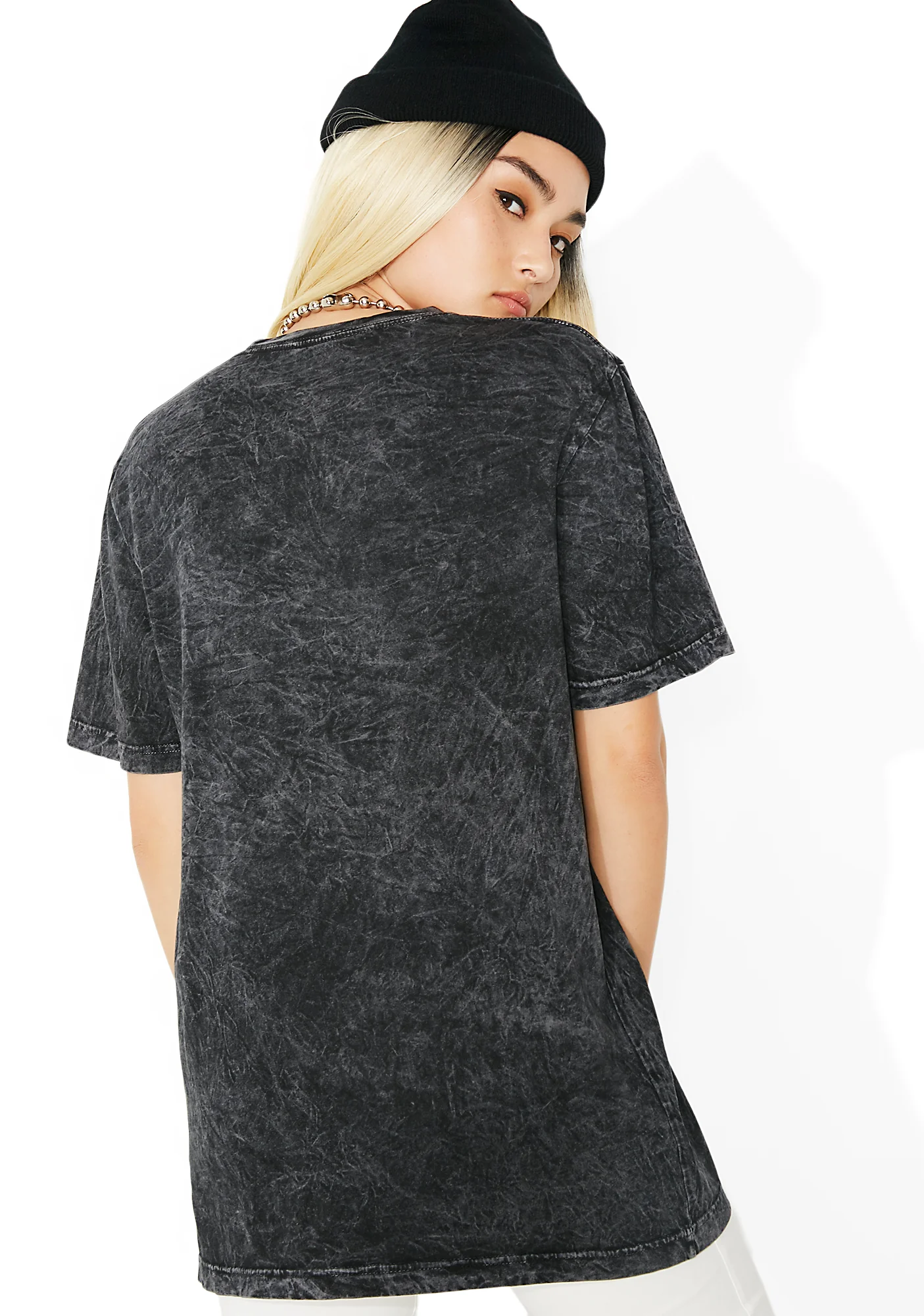 Black Bar Logo Overdyed Tee - Image 4