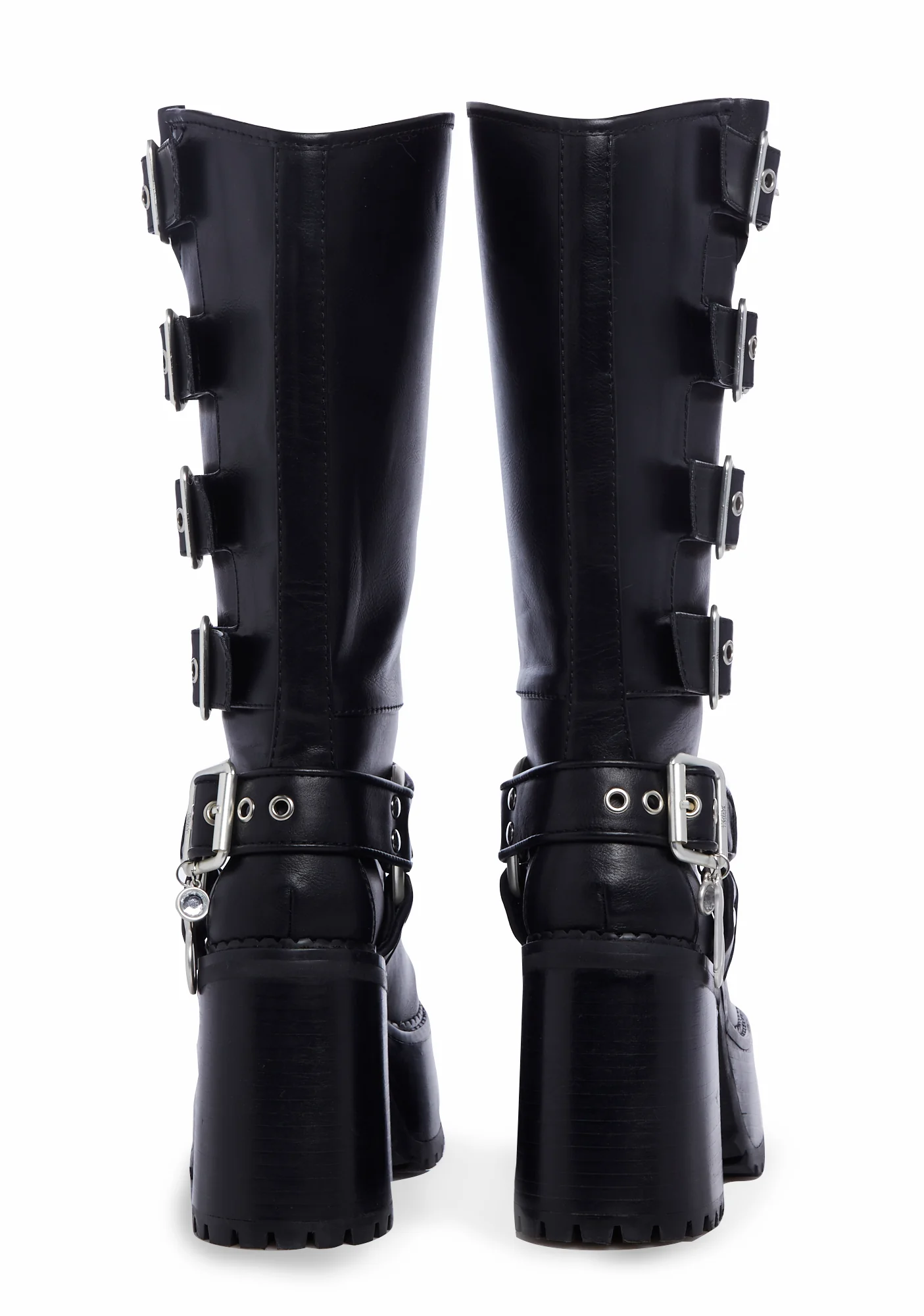 Diva Demands Platform Boots - Image 4