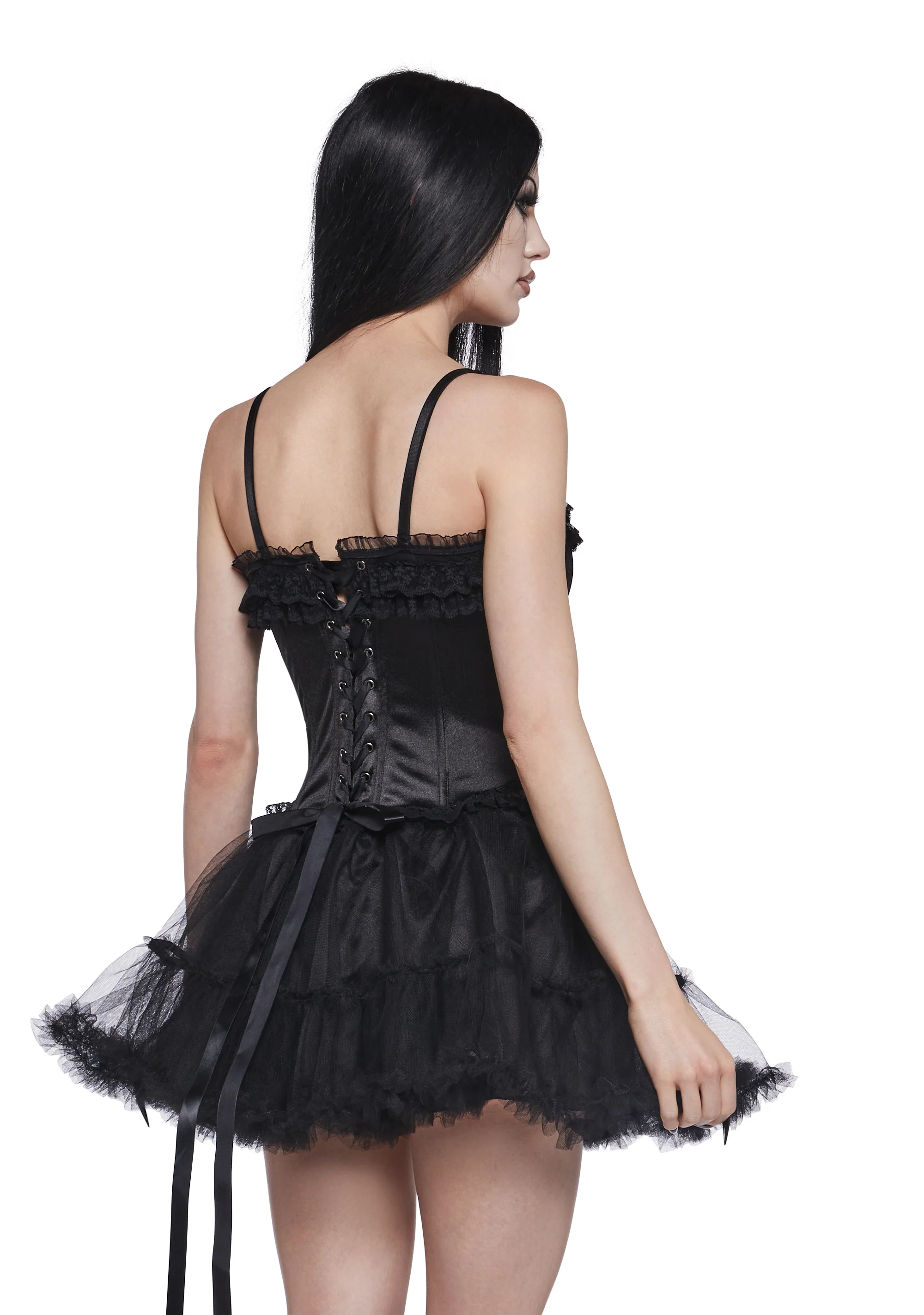 Romantic Age Corset Top - Black - Image 4