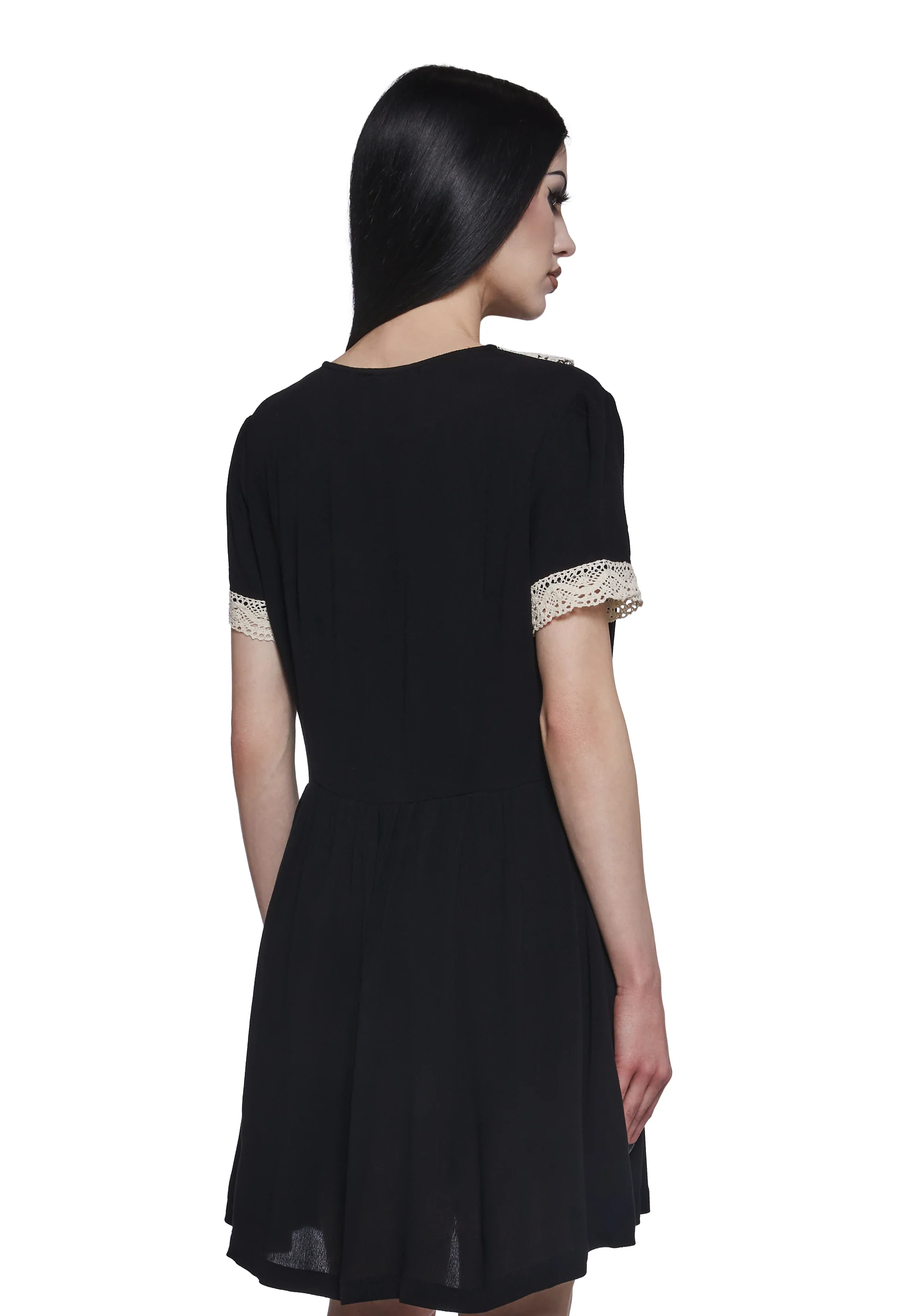 Goth Doll Mini Dress - Image 4