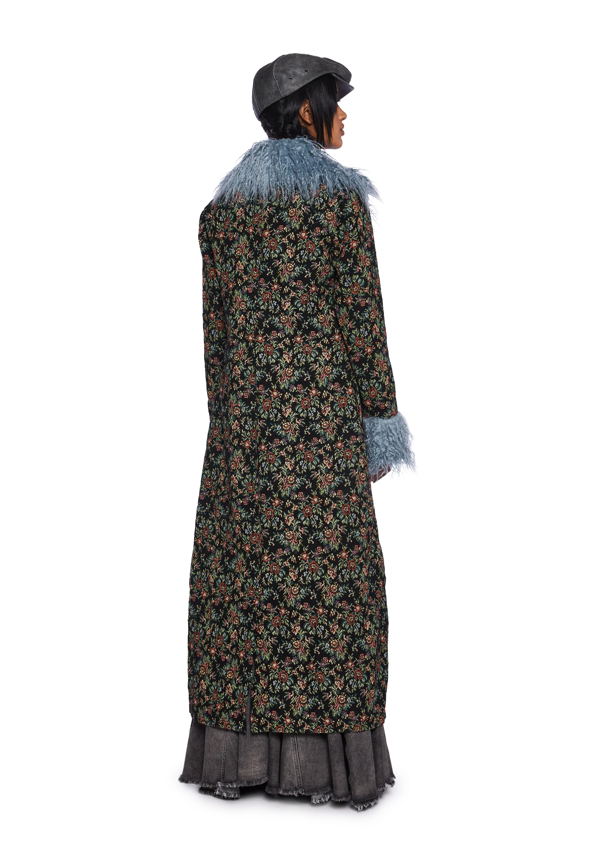 Sweet Pea Serenity Faux Fur Coat - Image 4