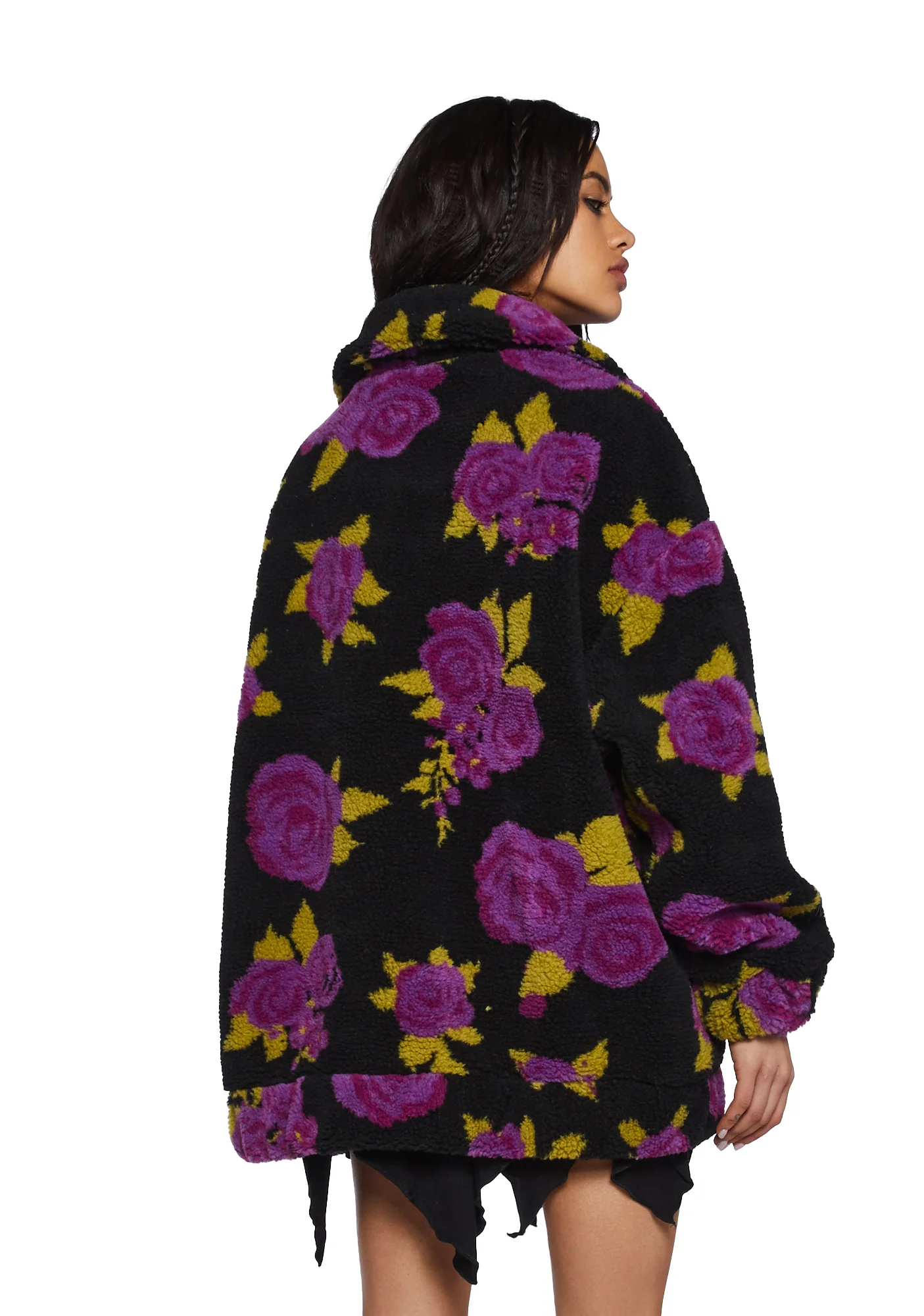 Loving Bloom Sherpa Jacket - Image 4