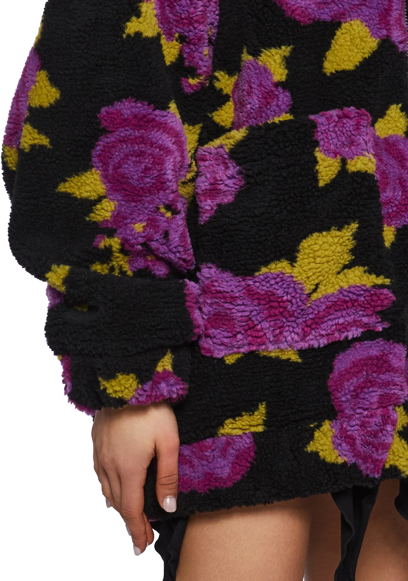 Loving Bloom Sherpa Jacket - Image 5