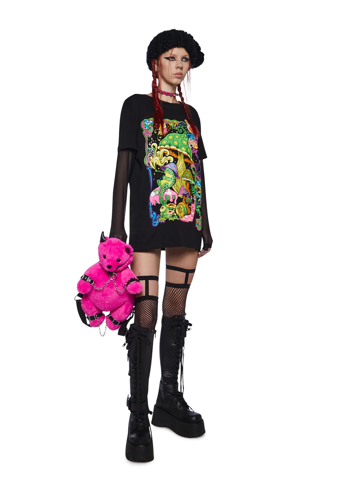 Black Light Memories Graphic Tee - Image 2