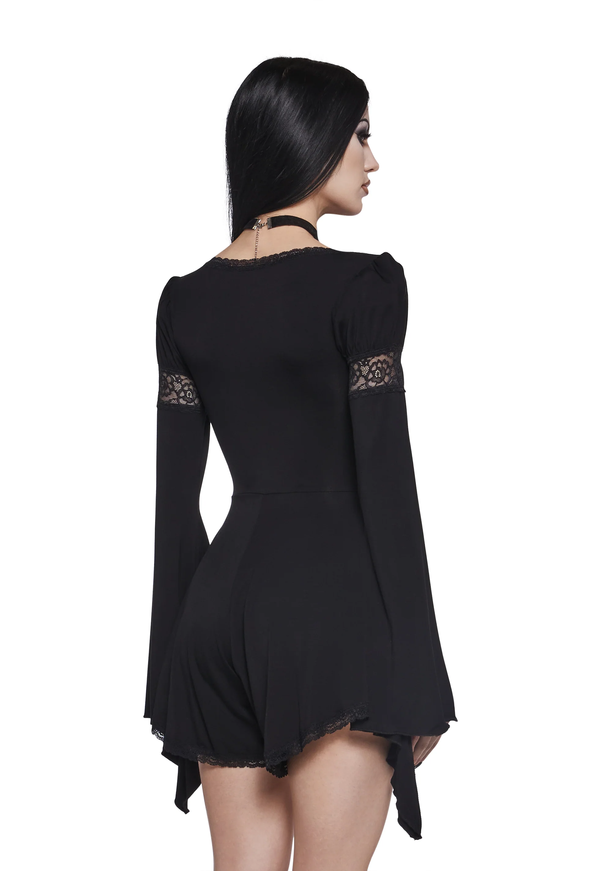 Haute Streak Knit Romper - Image 4