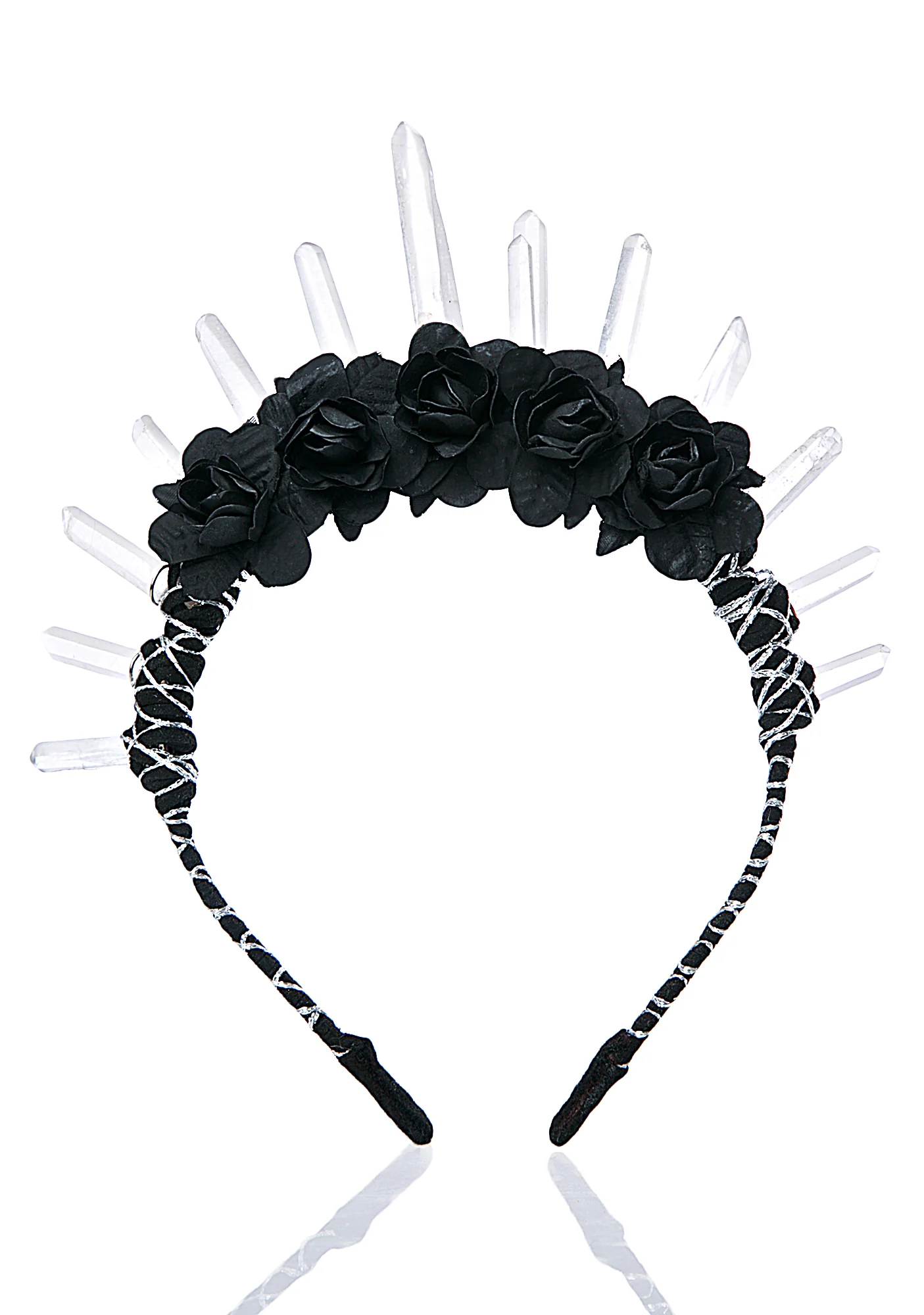 Black Rose Crystal Crown - Image 4