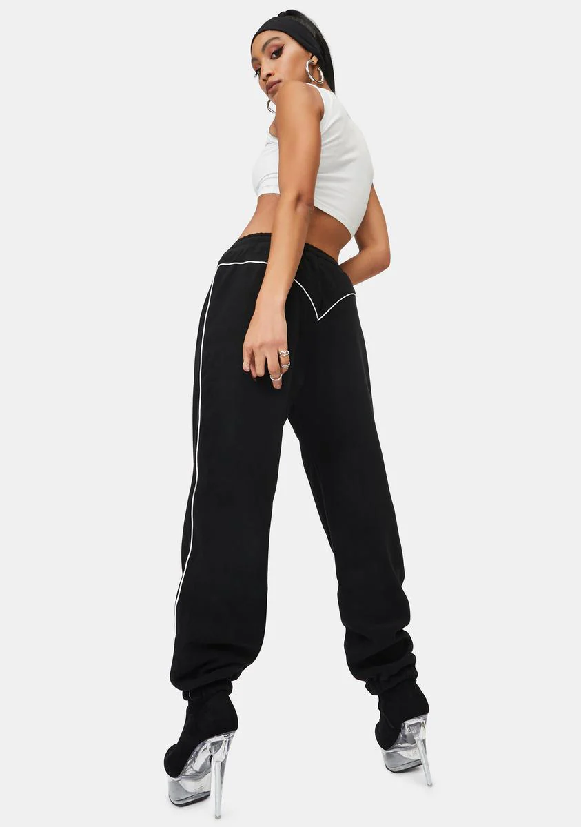 Black Roxanne Sweatpants - Image 4