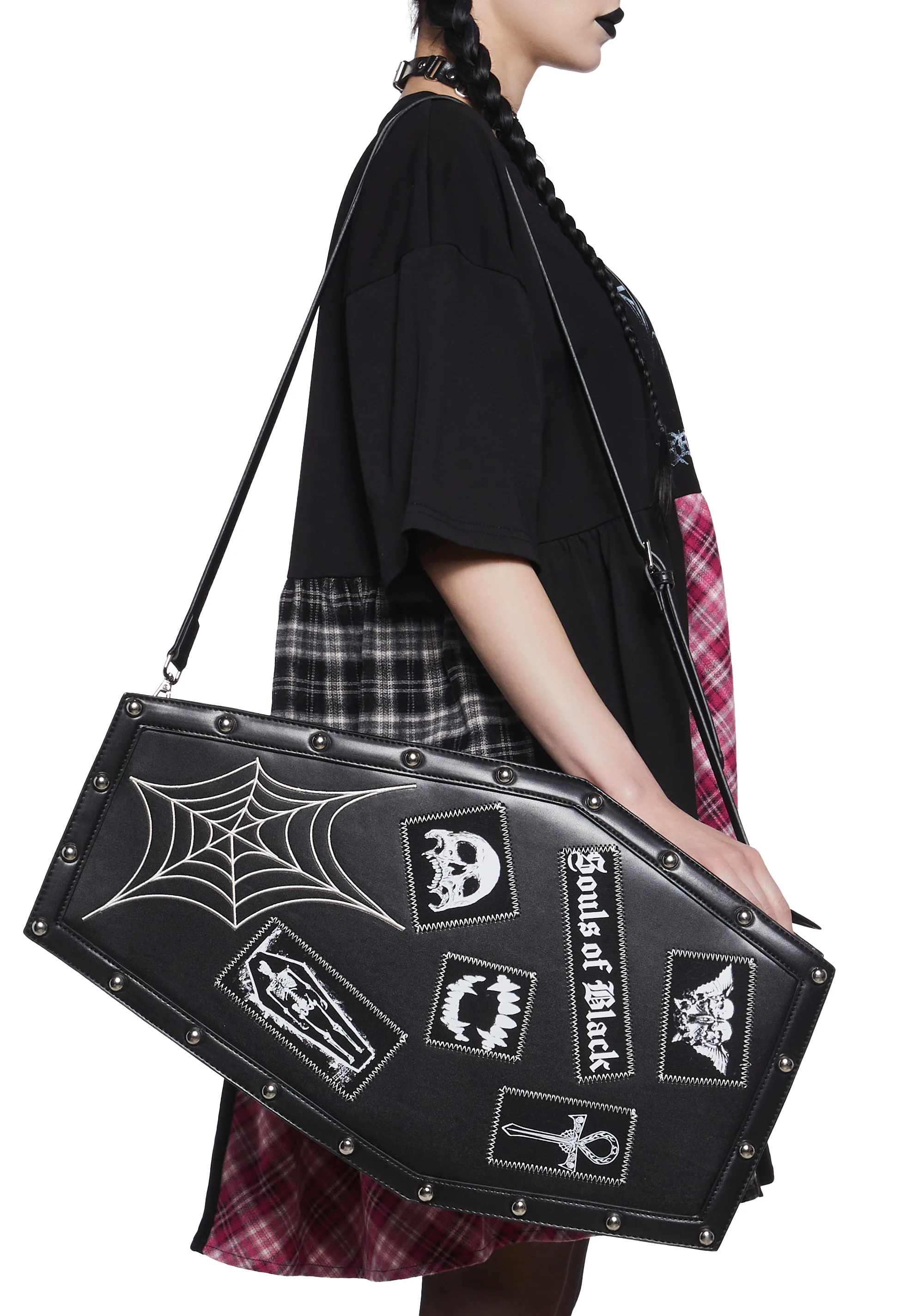 Black Souls Coffin Weekender - Image 2