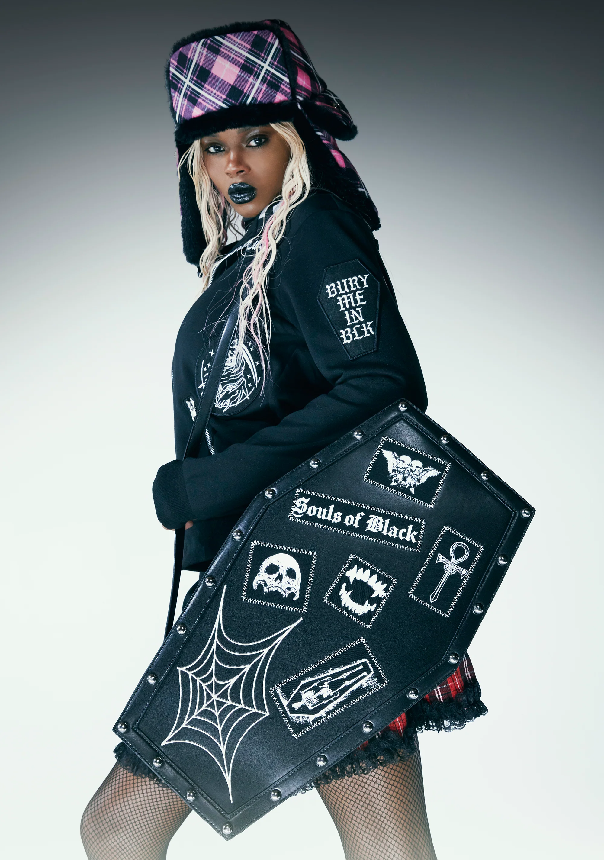 Black Souls Coffin Weekender - Image 7