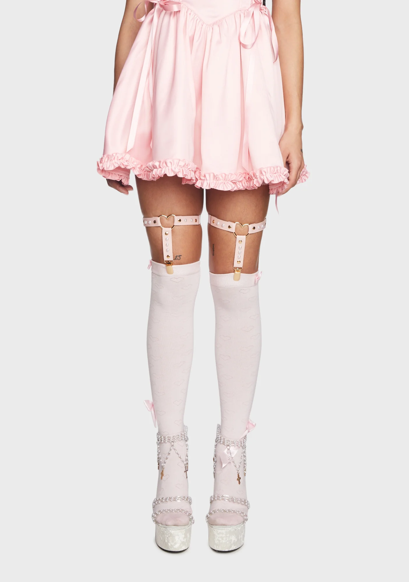 Blessed Hearts Garter Set - Image 3