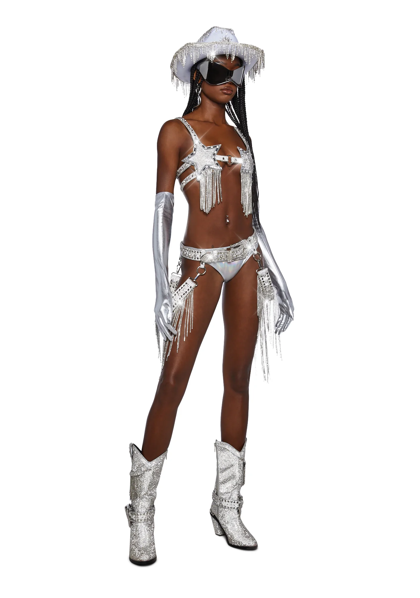 Bling Star Harness Bra Top - Image 5