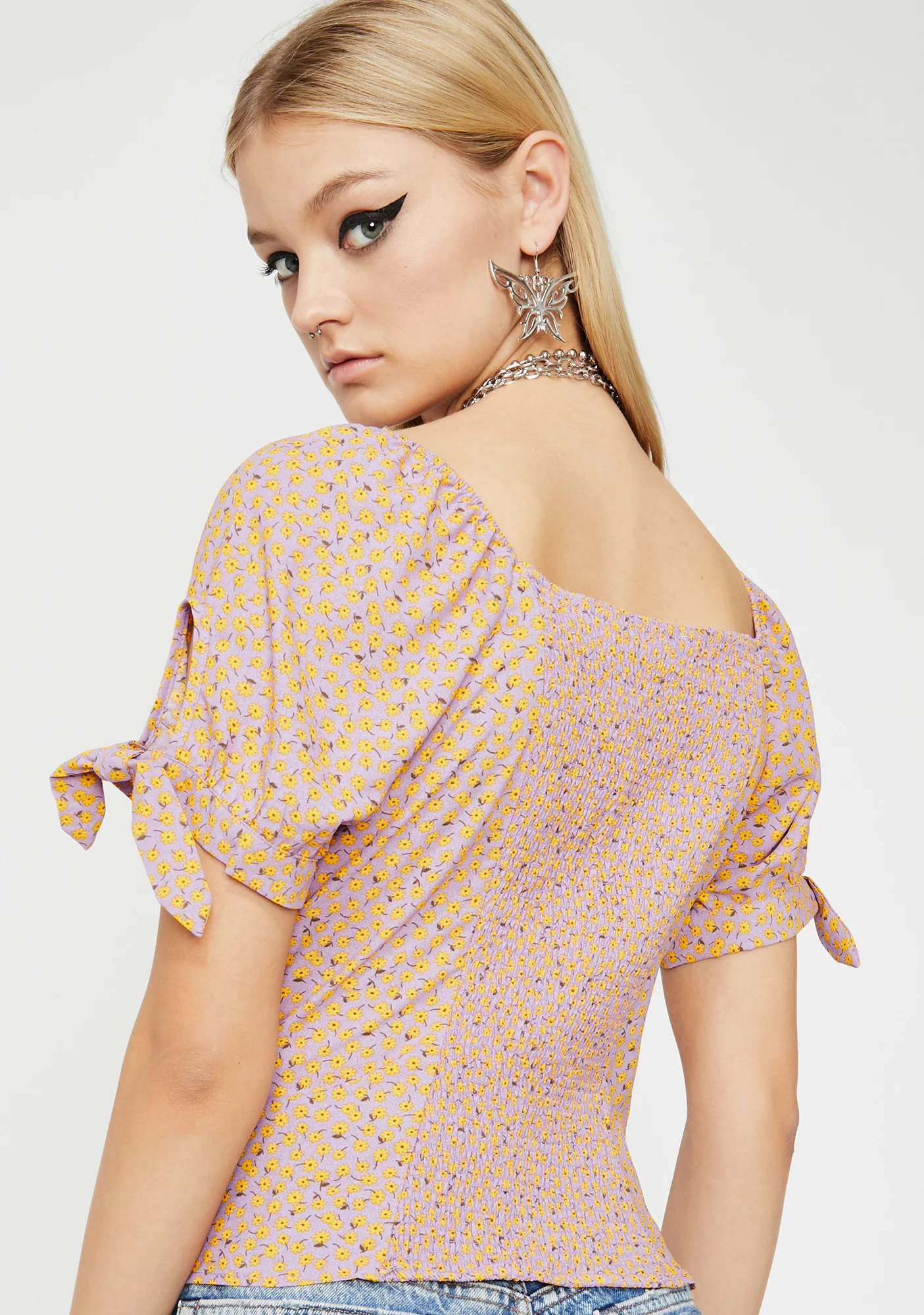 Bliss Reality Floral Blouse - Image 4