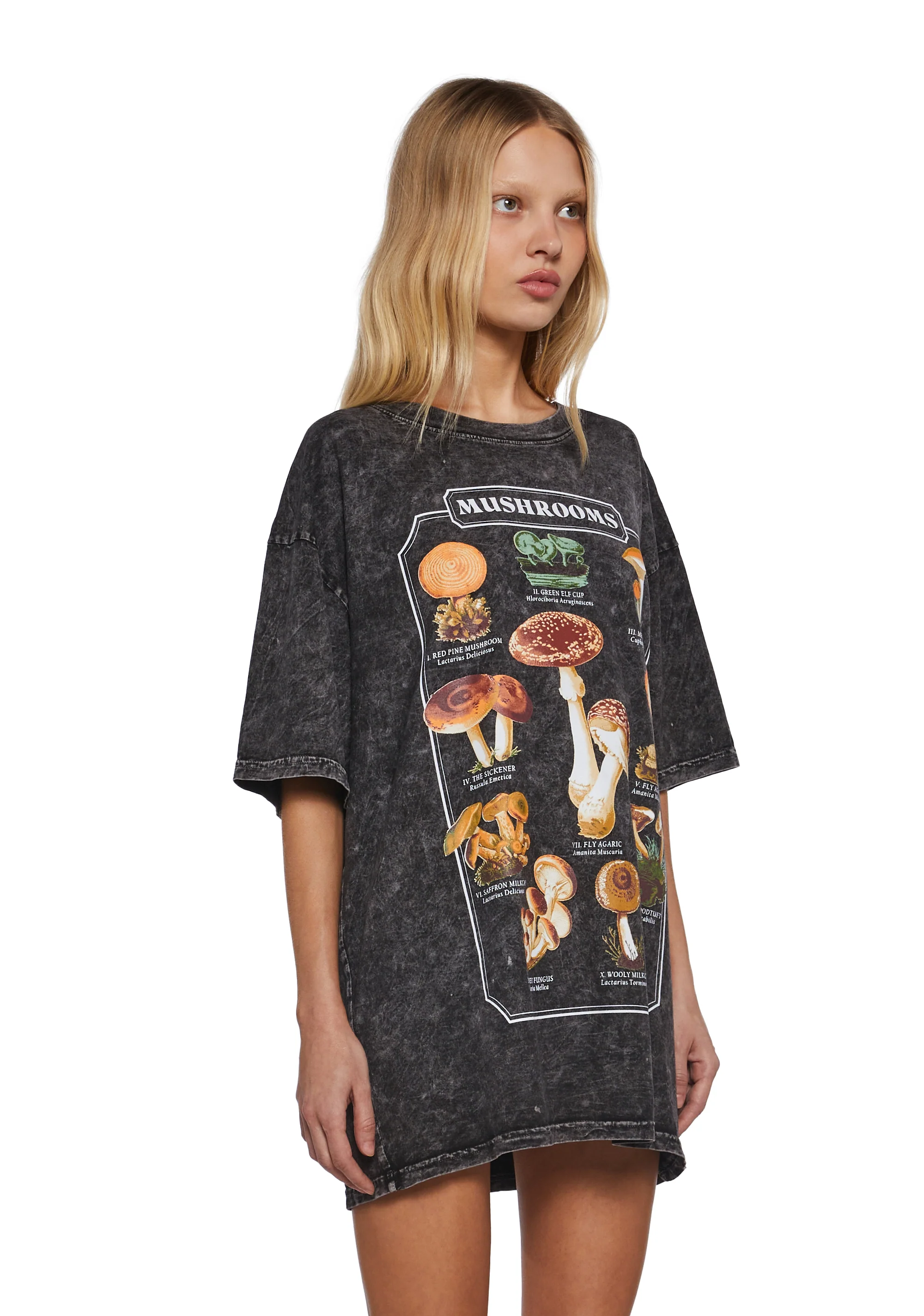 Mushroom Lover Oversized Tee - Image 3