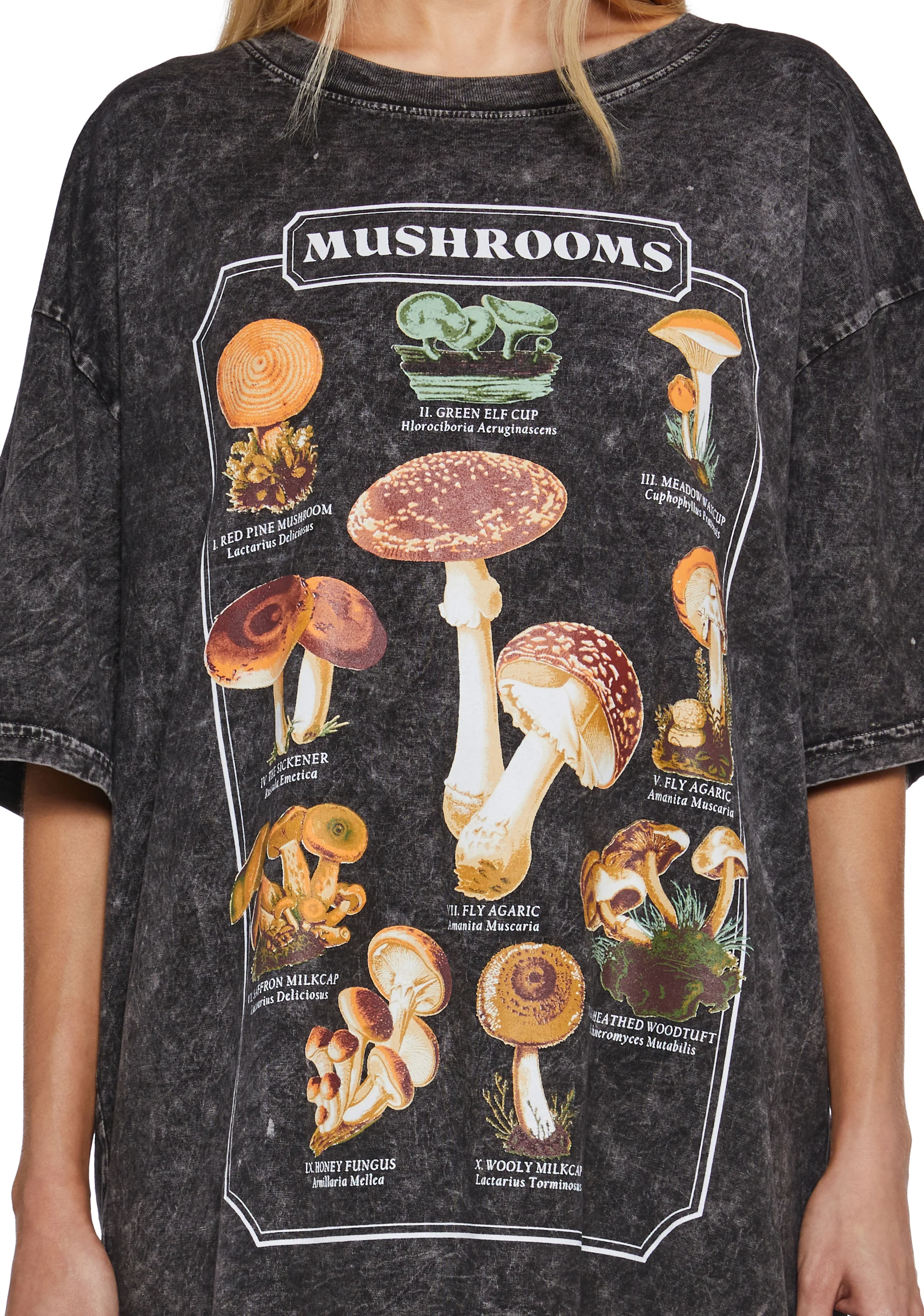 Mushroom Lover Oversized Tee - Image 5