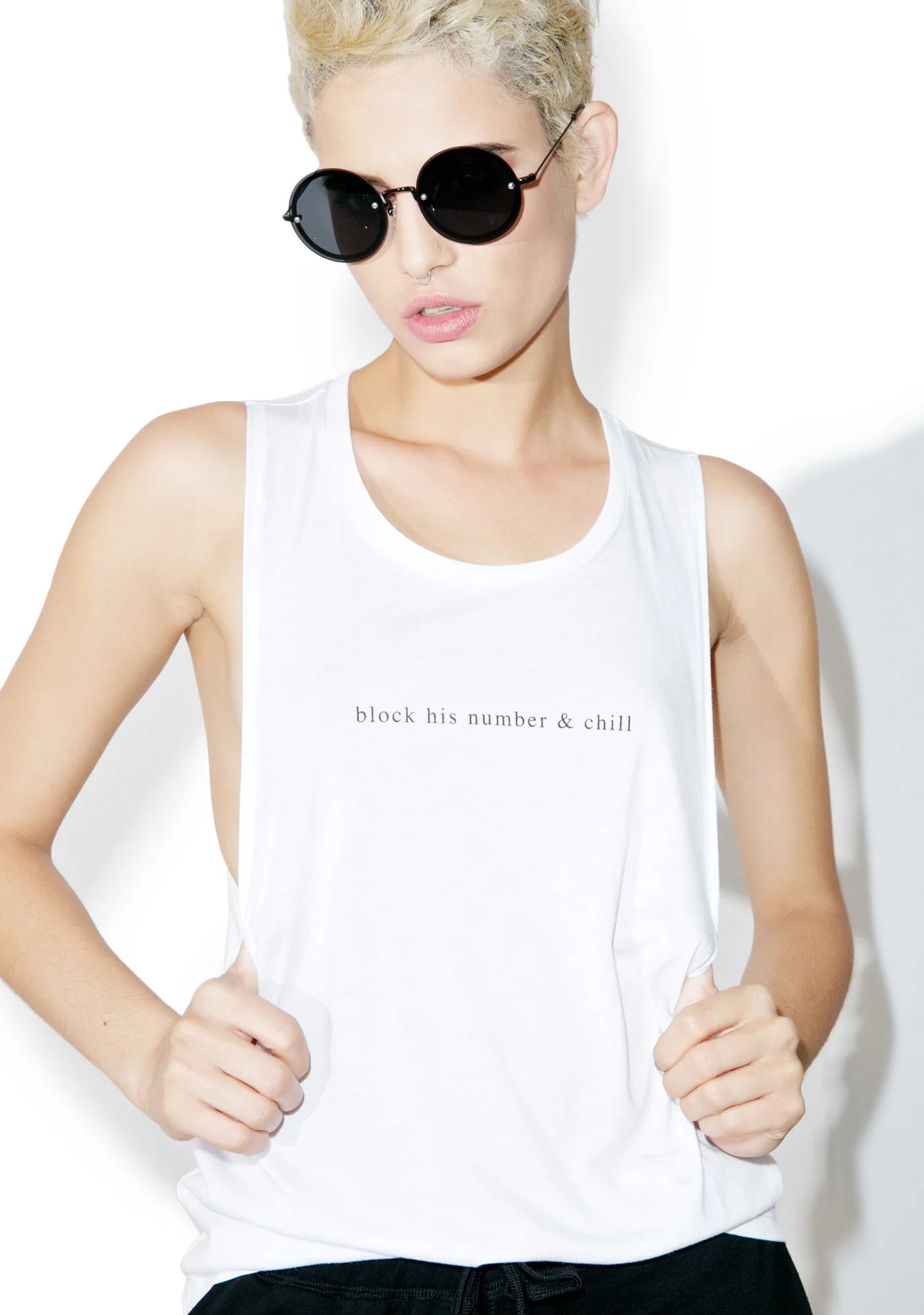 Block And Chill Muscle Tank - Image 4