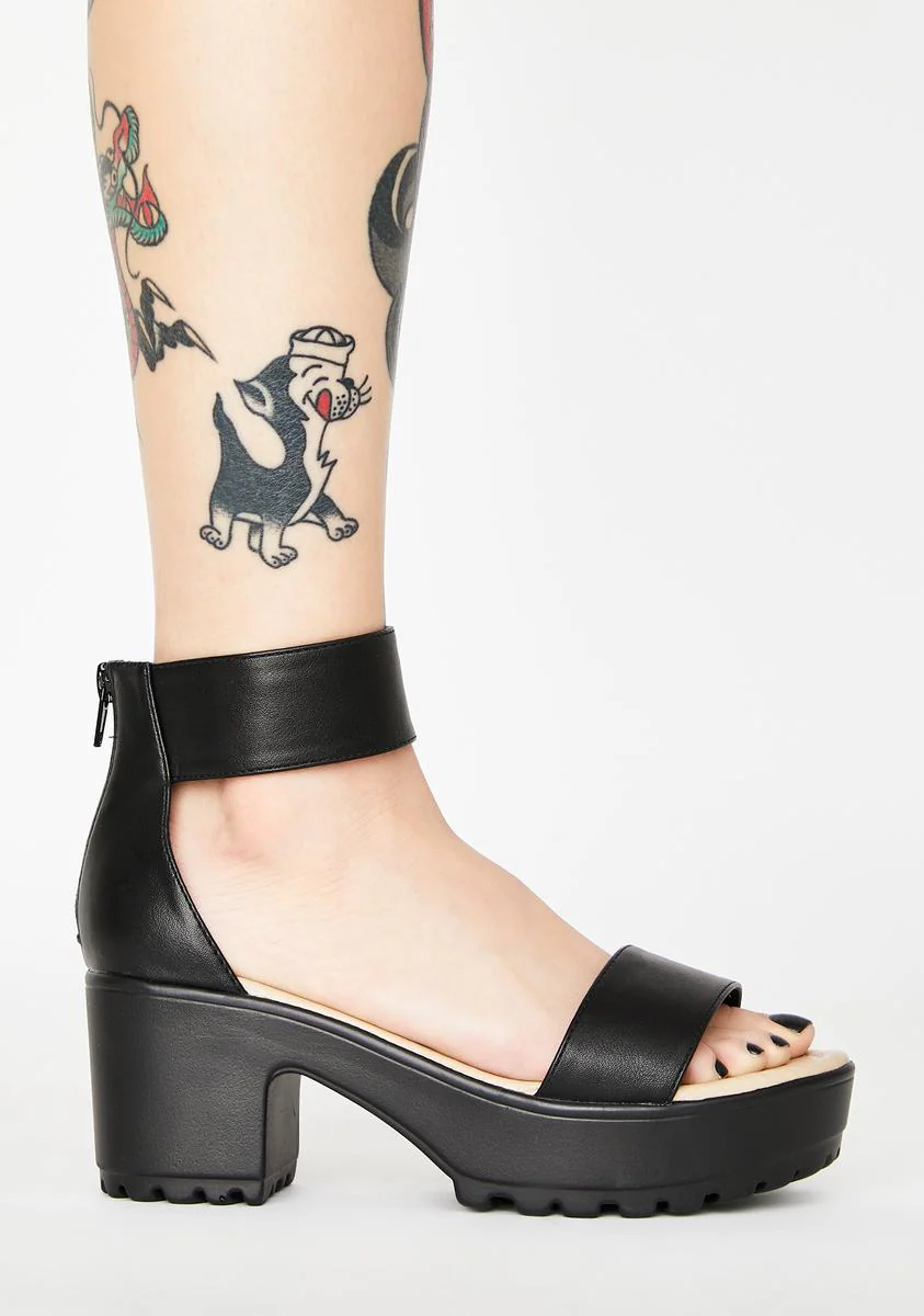 Block Heel Sandals - Image 2