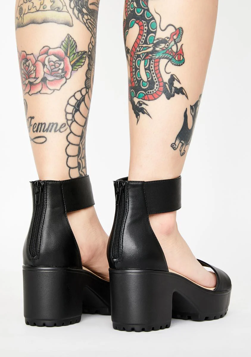 Block Heel Sandals - Image 4