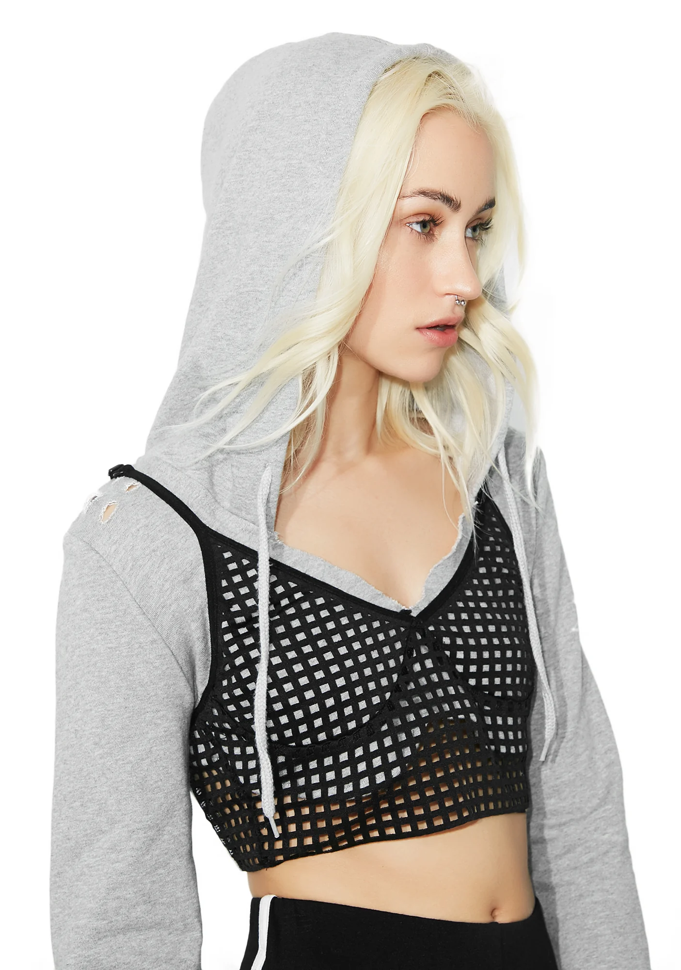 Block Party Cropped Hoodie - Image 2