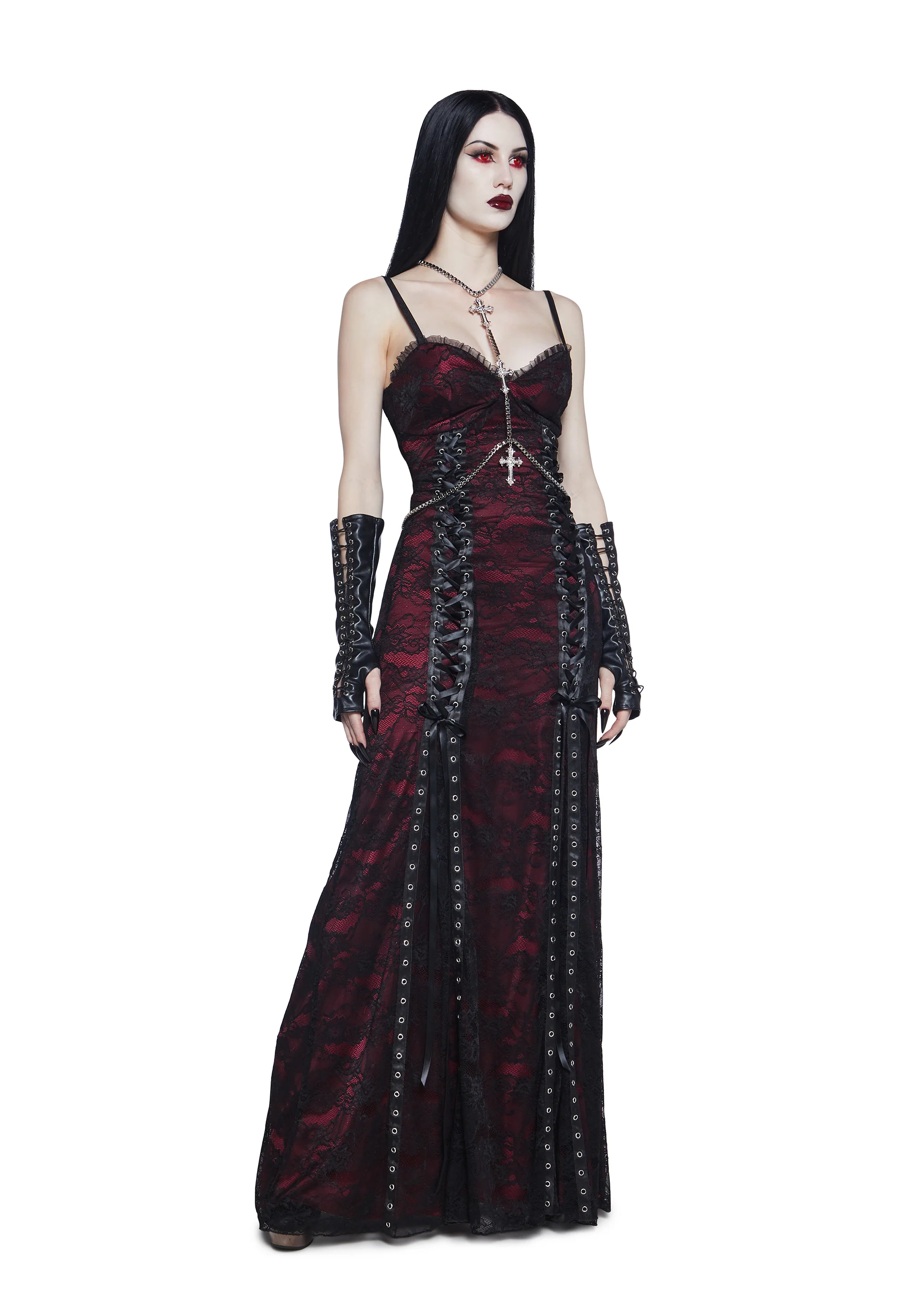 Bloodlust Coven Maxi Dress - Image 5