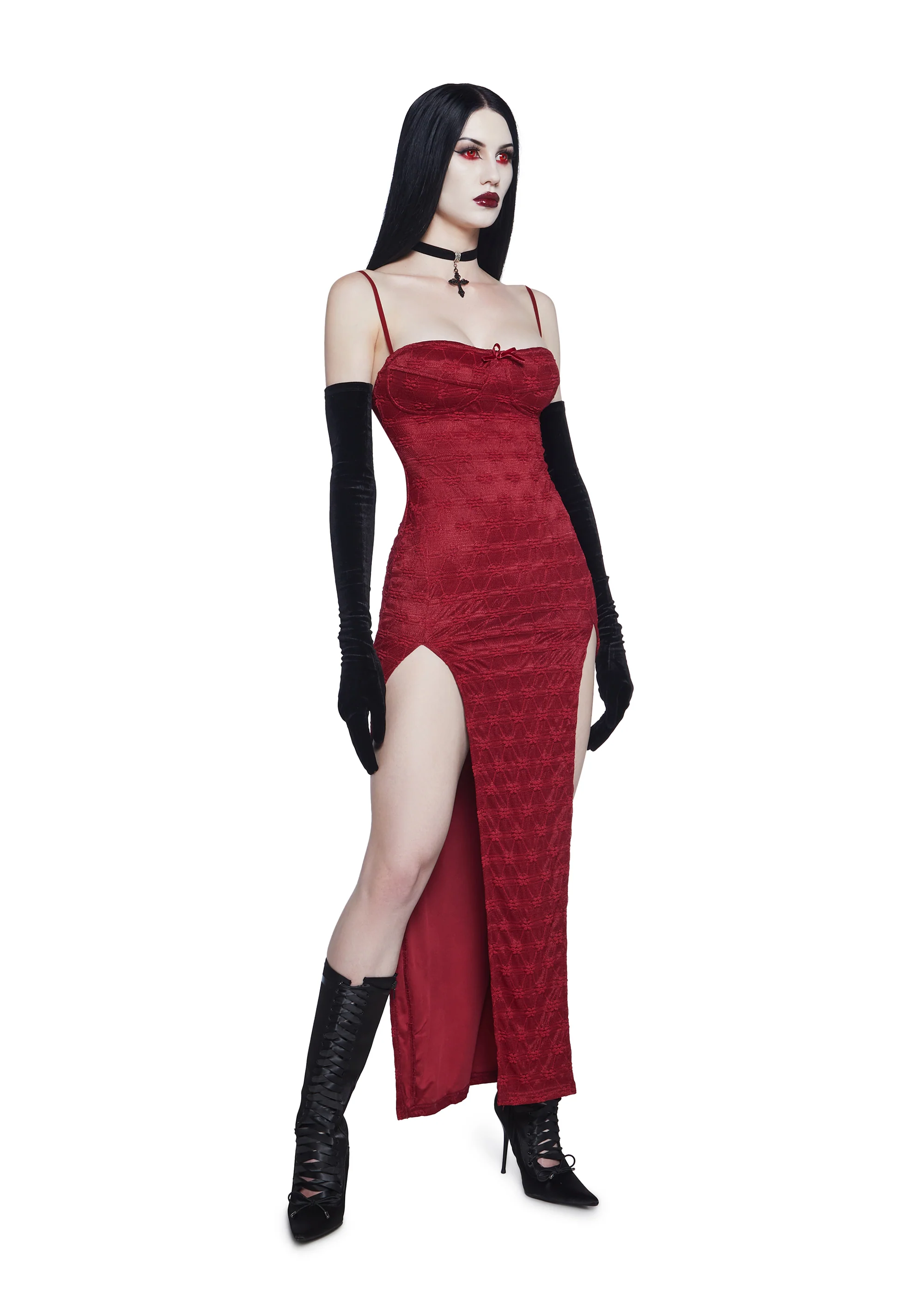 Bloodlust Dreams Maxi Dress - Image 5