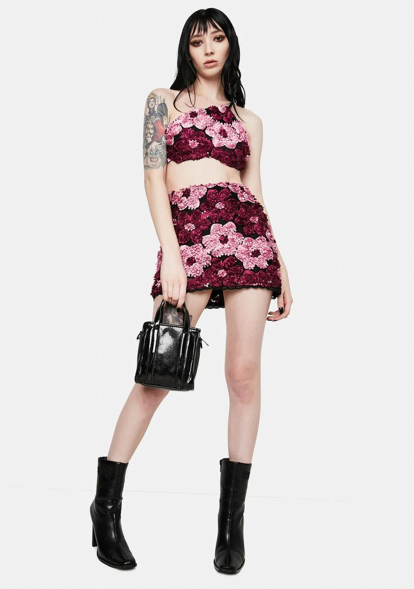 Blooming Spotlight Floral Skirt Set - Image 3