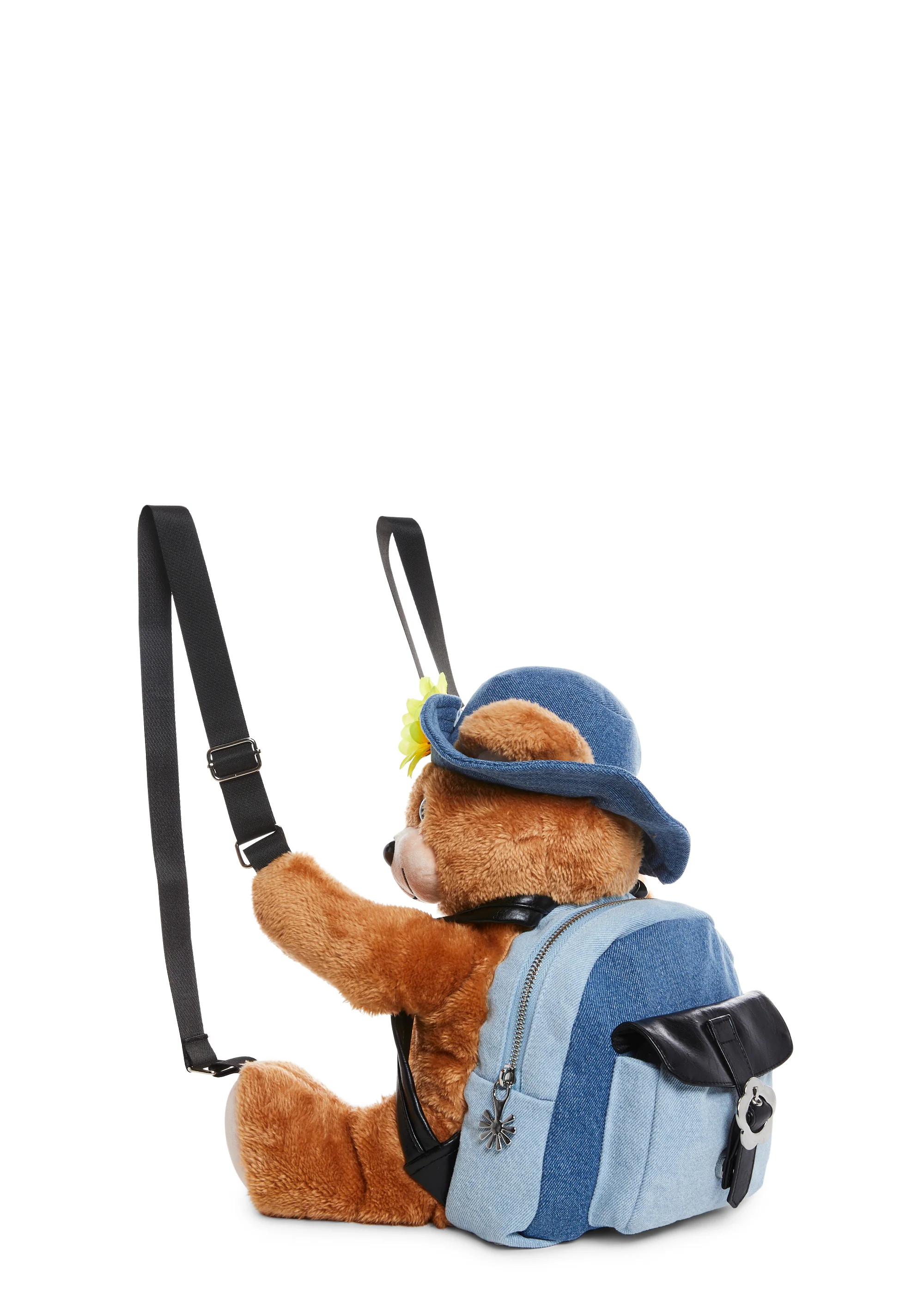 Blossom Bear Plush Backpack - Image 4