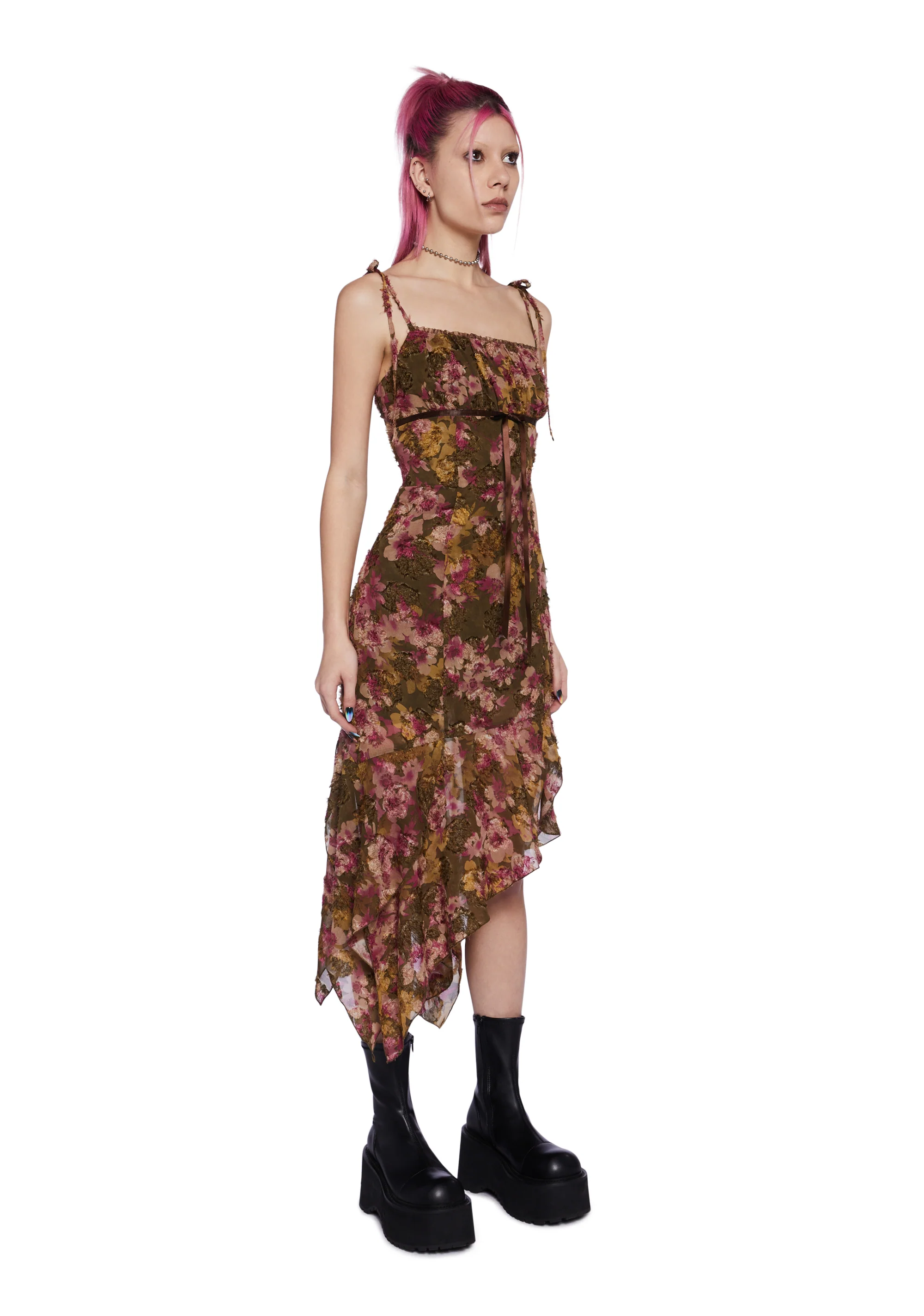 Blossom Bestie Midi Dress - Image 3