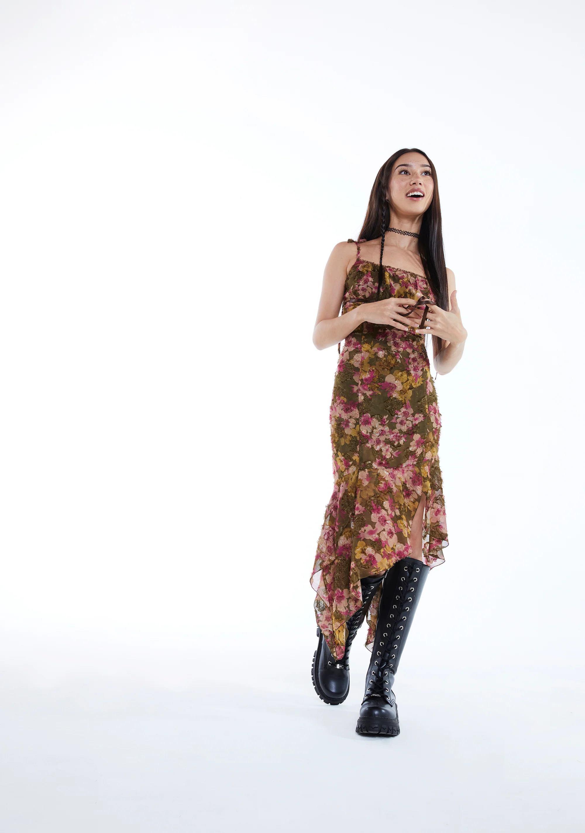 Blossom Bestie Midi Dress - Image 4